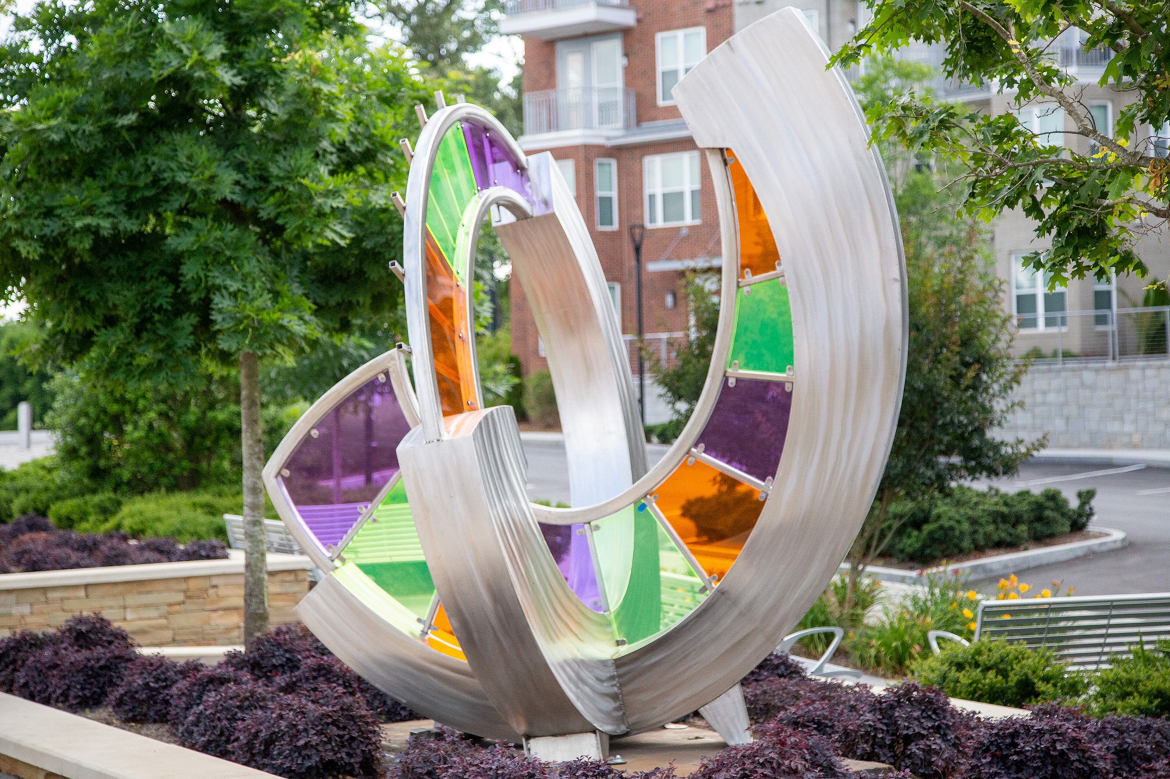 “Optimistical” is Sandy Springs Mayor Rusty Paul's favorite sculpture.
Courtesy of the City of Sandy Springs.