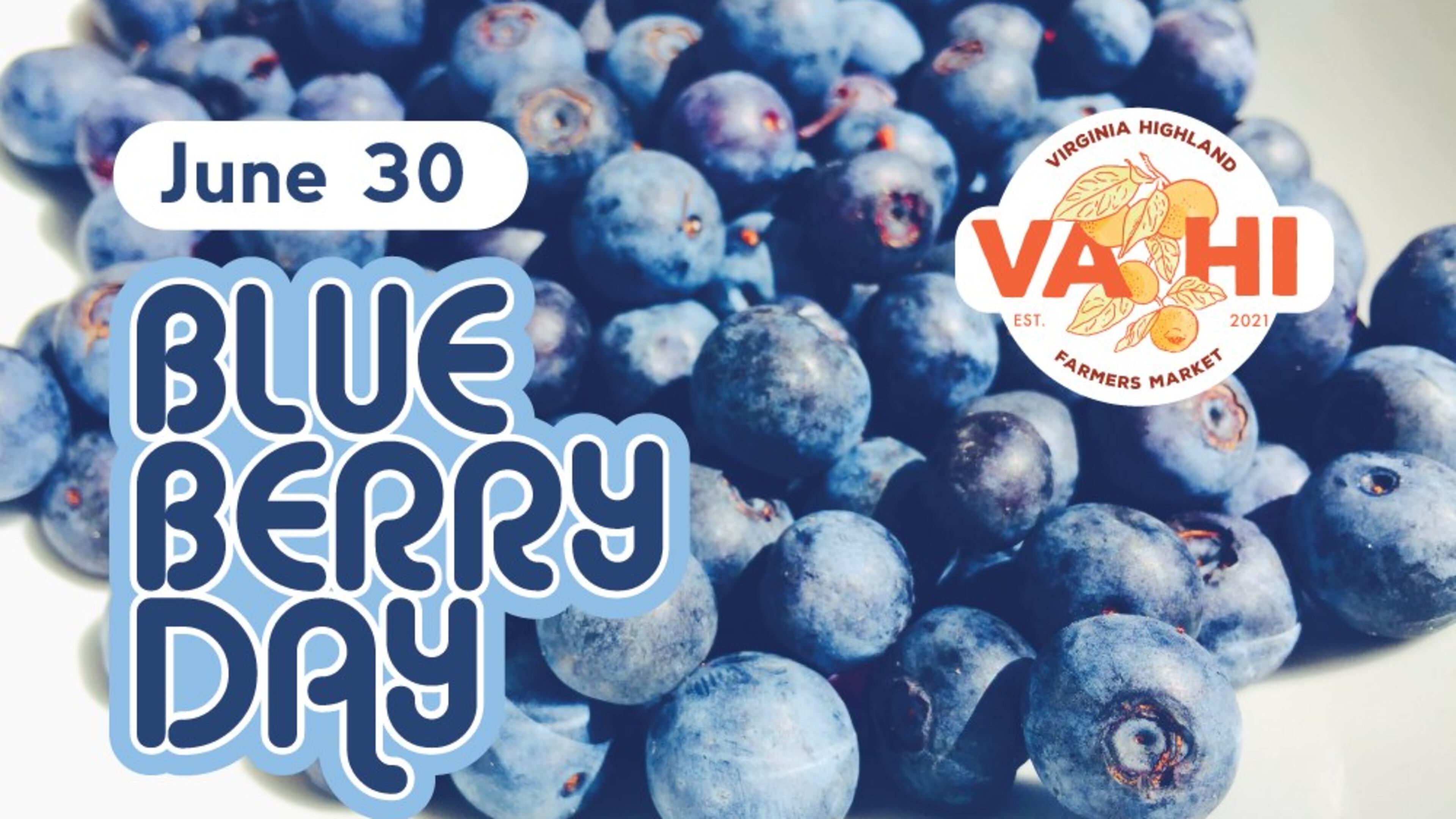 June 30 will be Blueberry Day at Virginia Highland Farmers Market that meets at Farm Burger, 1017 N. Highland Ave. NE, Atlanta from 3-7 p.m. (Courtesy of Community Farmers Markets)