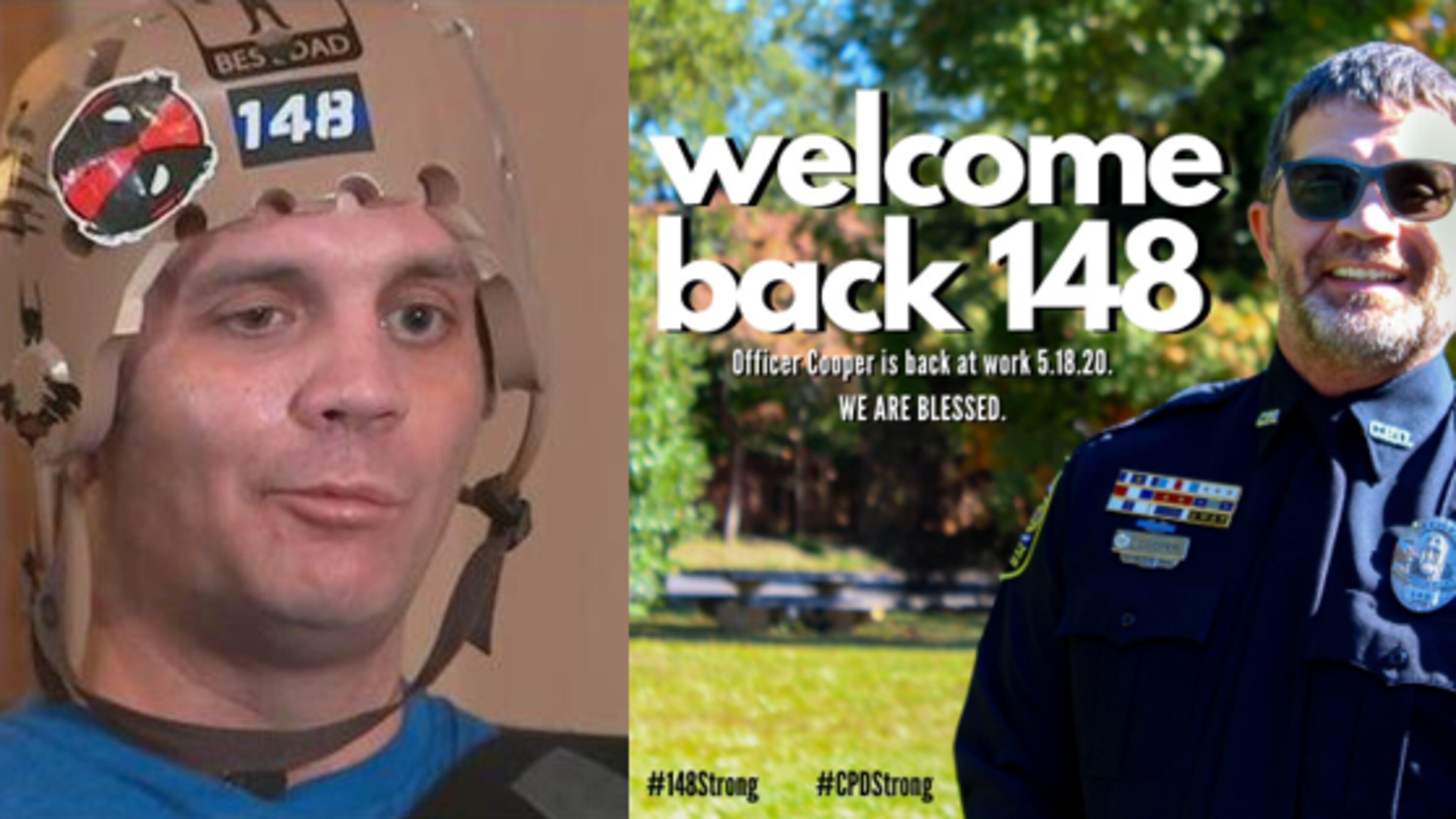 Covington police Officer Matt Cooper