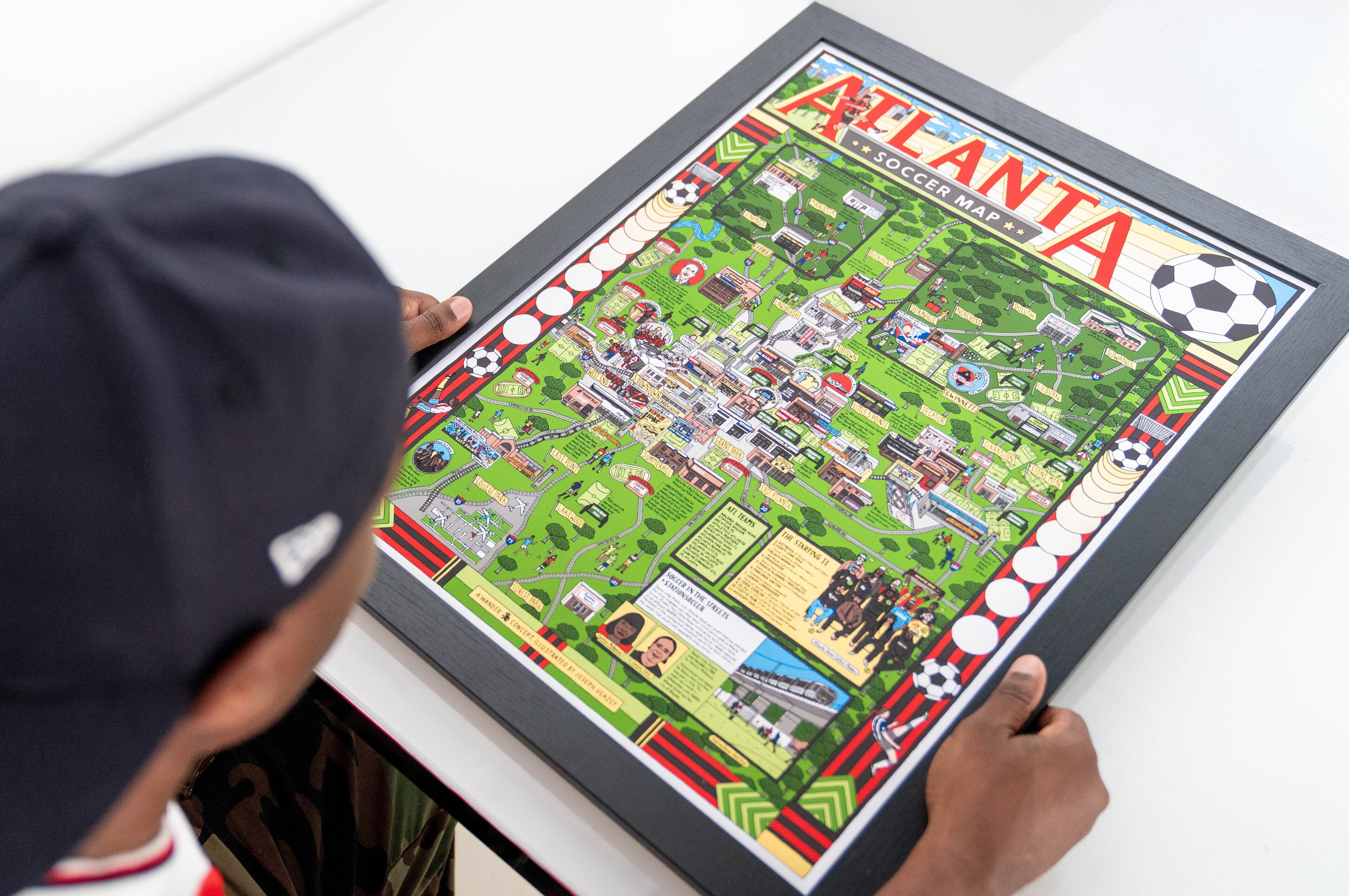 How the Atlanta Soccer Map celebrates city’s diversity