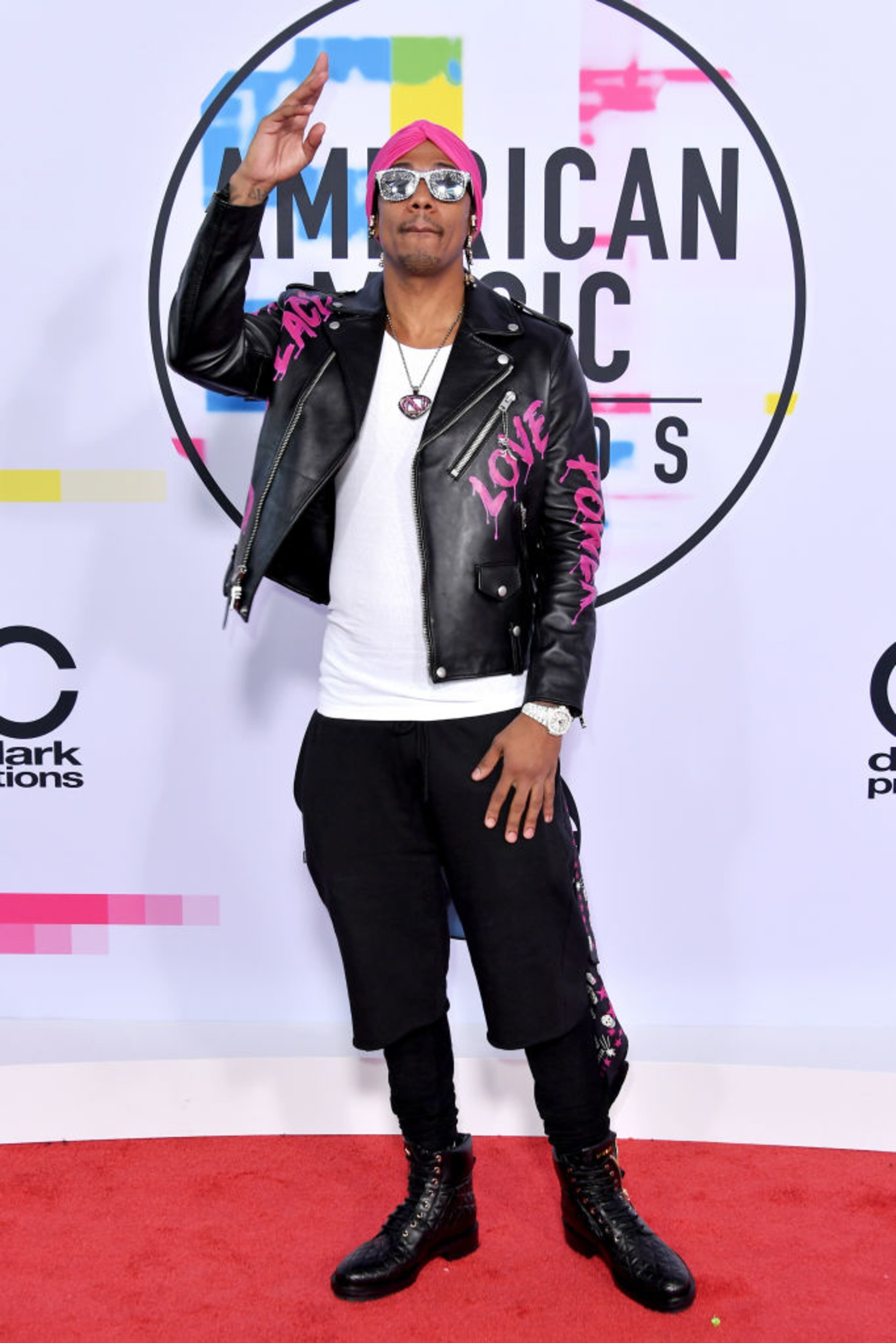 LOS ANGELES, CA - NOVEMBER 19: Nick Cannon attends the 2017 American Music Awards at Microsoft Theater on November 19, 2017 in Los Angeles, California. (Photo by Neilson Barnard/Getty Images)