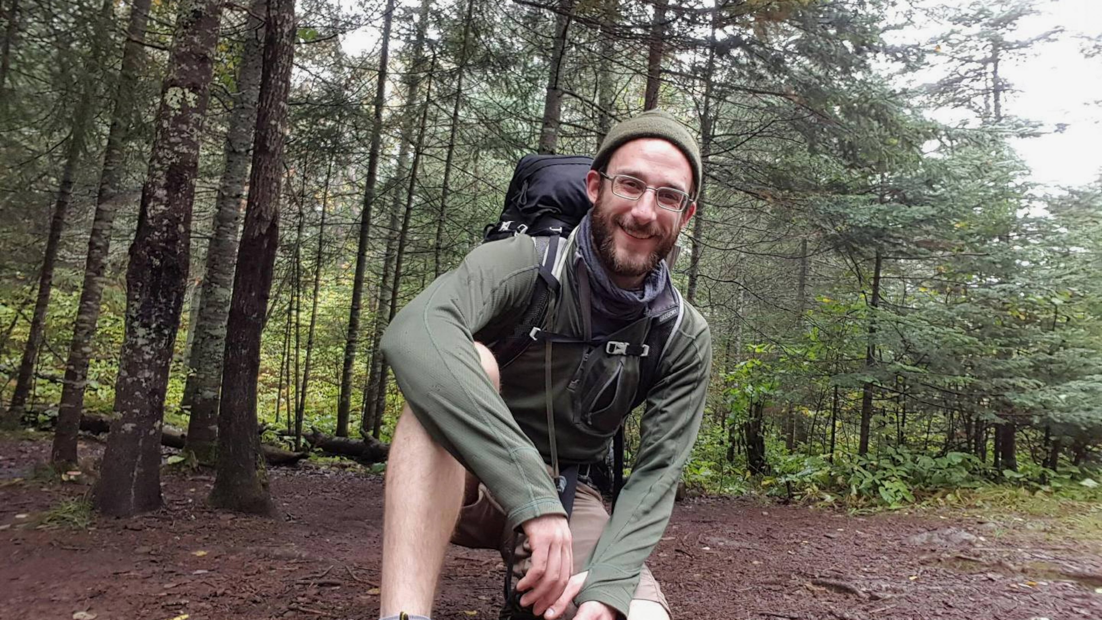 This undated photo provided by Michael Pretti shows Alex J. Pretti, the man who was shot by a federal officer in Minneapolis on Saturday, Jan. 24, 2026. (Michael Pretti via AP)