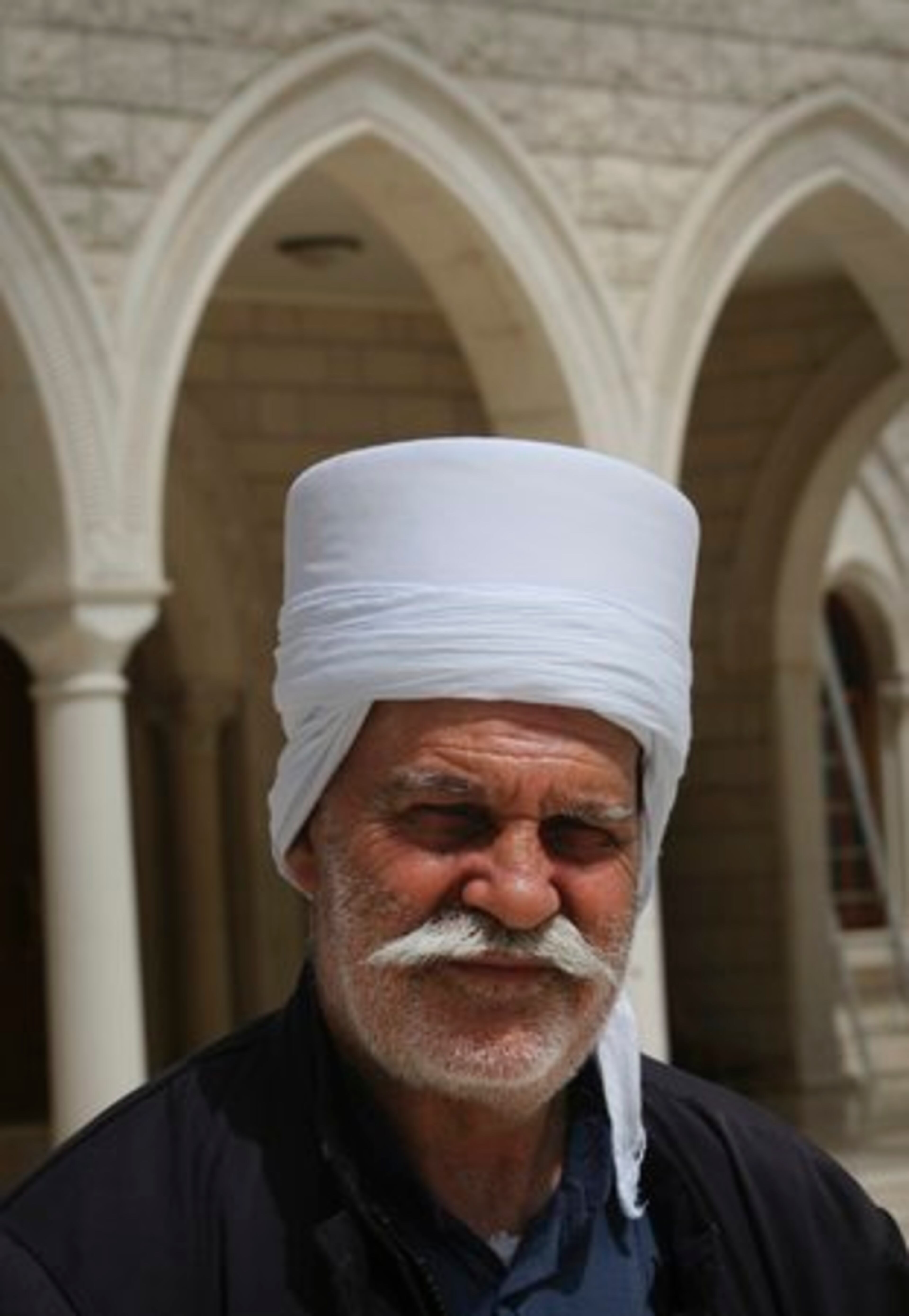 Salah Hajali is a leader of the Nebi Shweib holy site for Druse (an offshoot of Islam) Arabs, which is also located along the Jesus Trail.