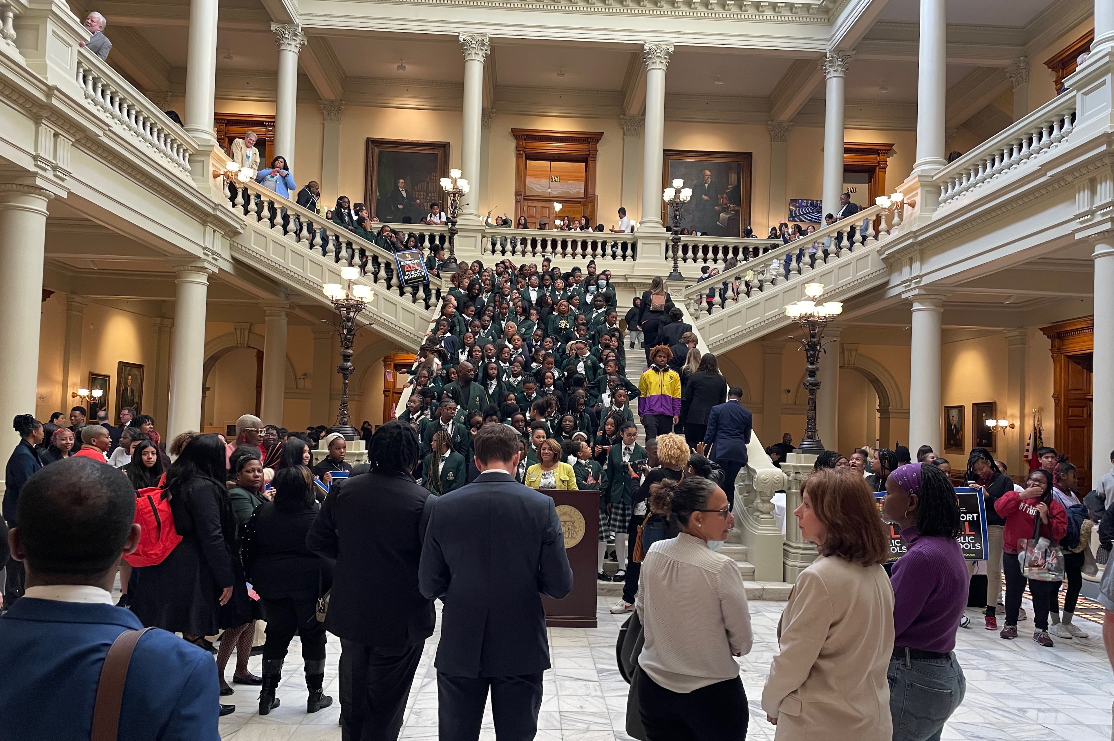 Charter school advocates promote school choice at the Georgia Capitol