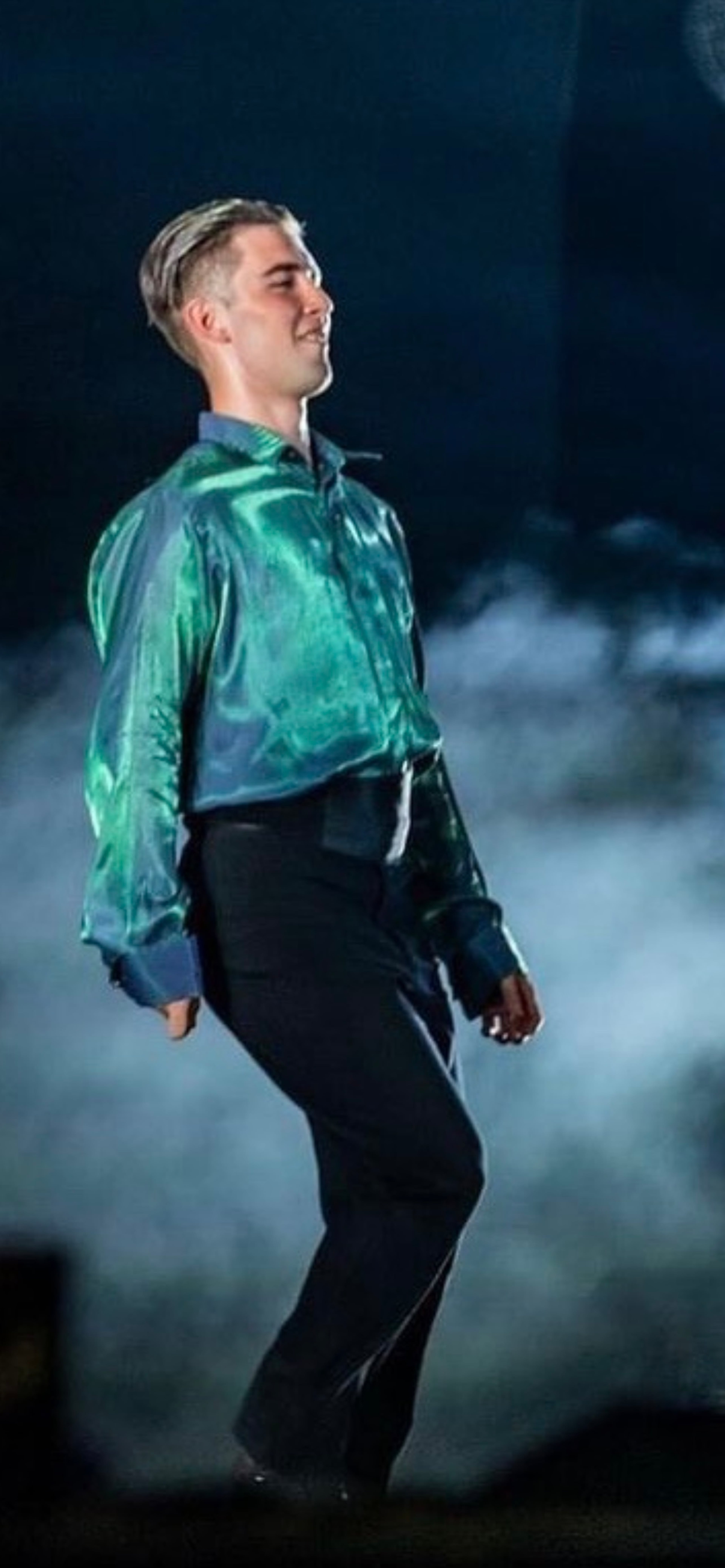 Cian Porter, shown performing in "Riverdance," had grown frustrated by participating in a decade of Irish stepdance completions. After the pandemic, he wasn't sure he wanted to continue dancing. (Contributed by Cian and Jack Porter)