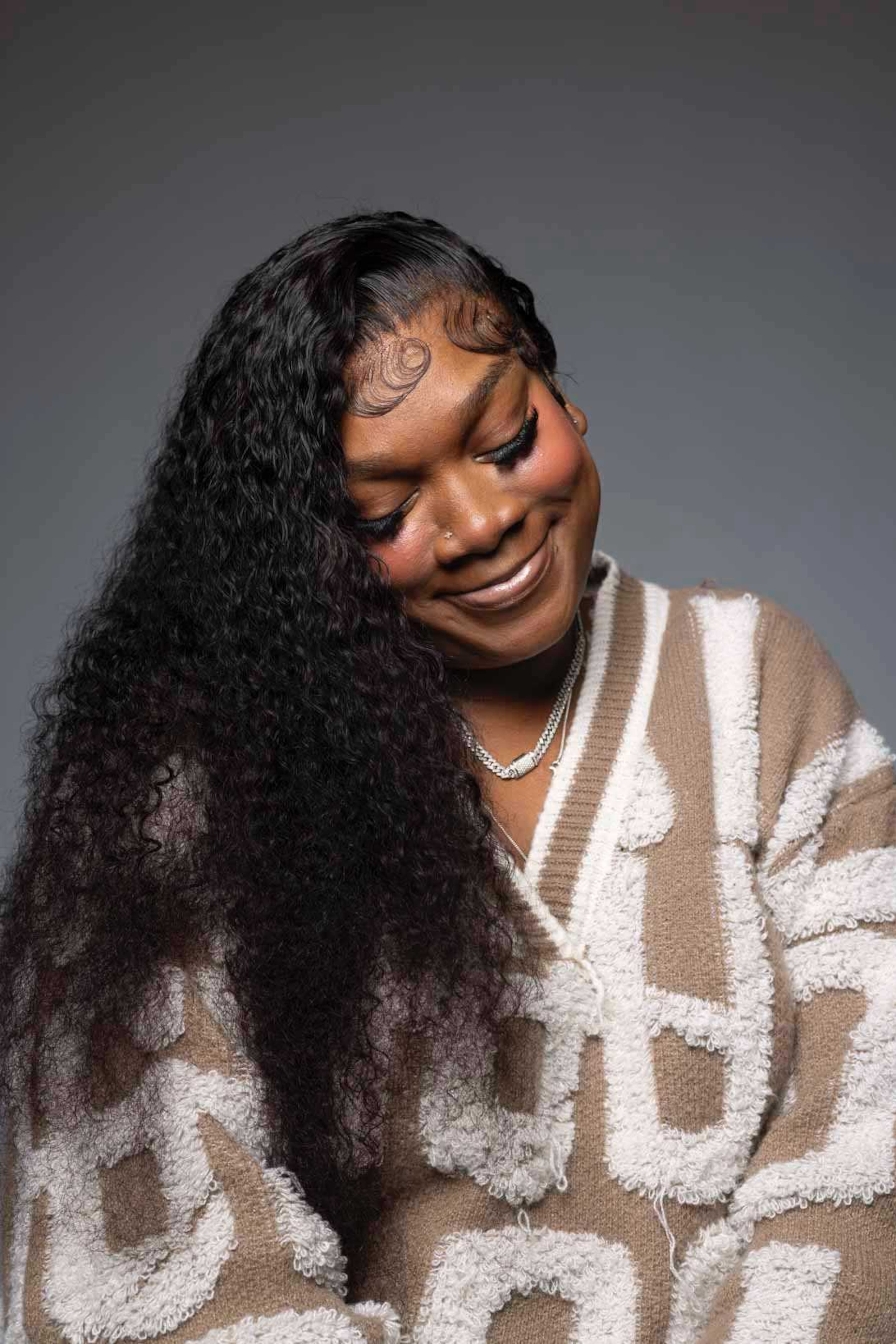 YK Niece, a 22-year-old Atlanta rapper, grew up in a single-parent household in Atlanta's West Side. She credits her mom for molding her into the person she is today. "I work for her," she said. (Courtesy)