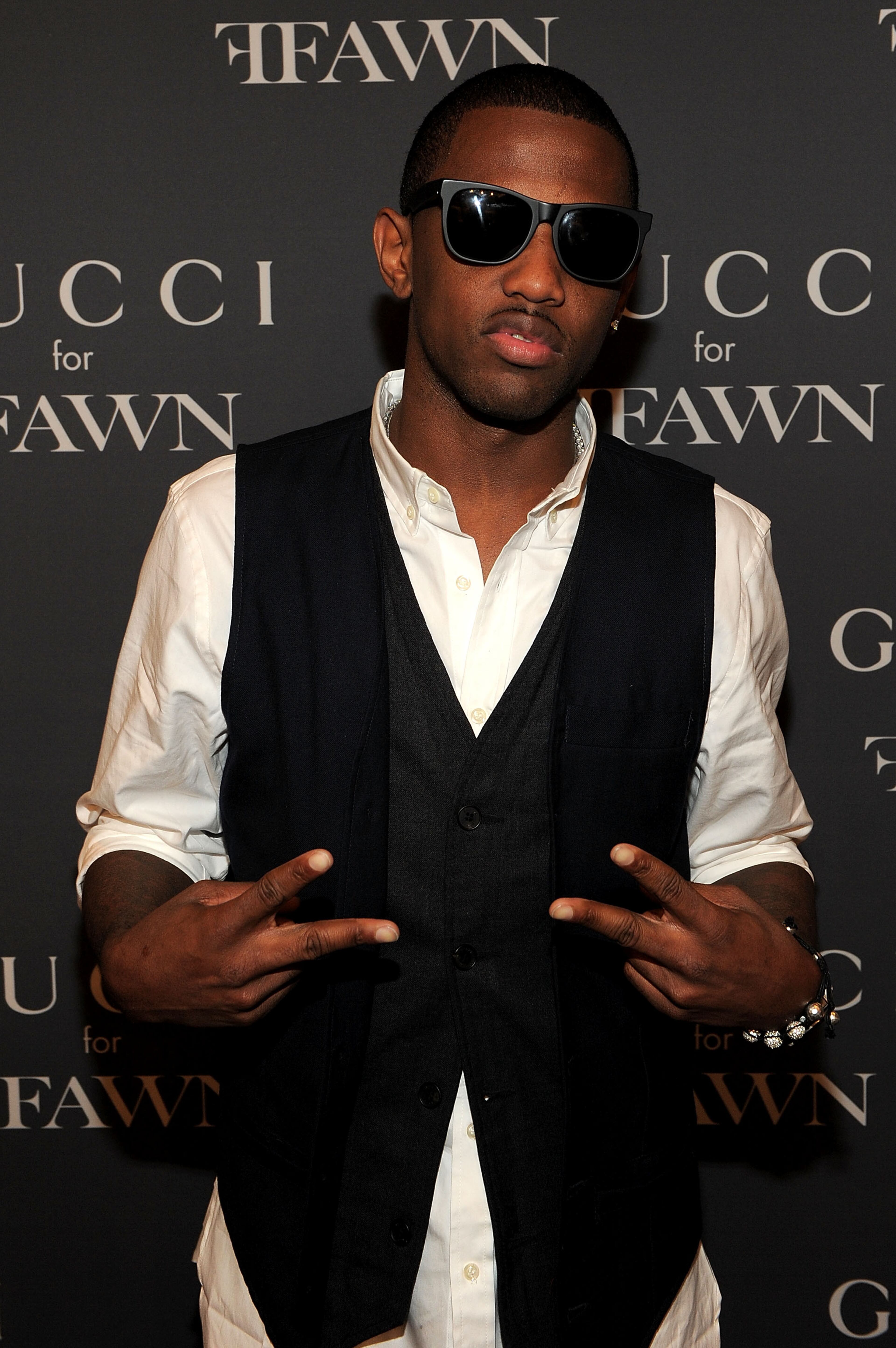 Rapper Fabolous attends the Gucci celebration of Fashion's Night Out at Gucci Fifth Avenue on Sept. 10, 2010, in New York City.