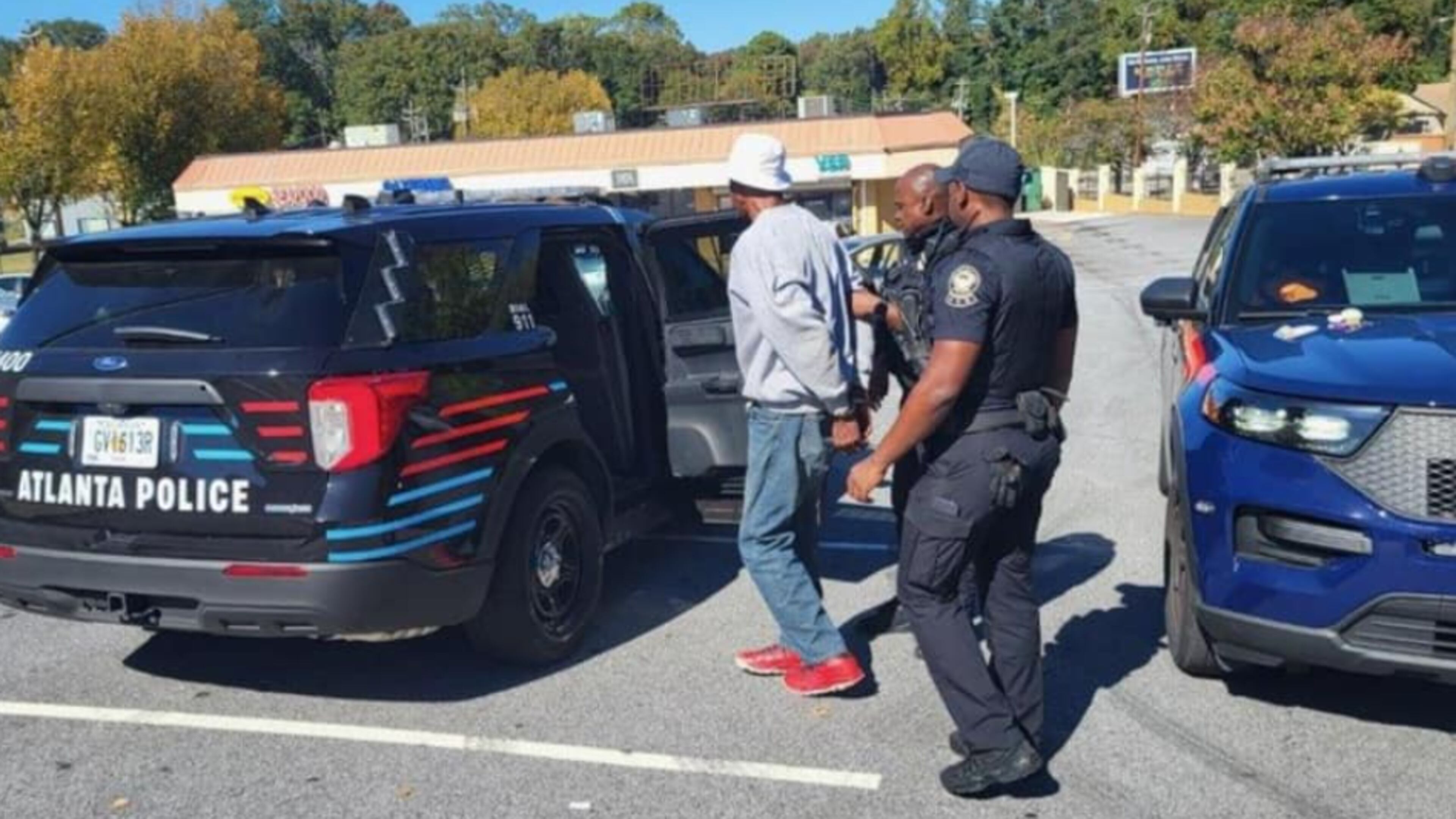 A man was taken into custody in Atlanta over the weekend in connection with the death of his girlfriend who had been reported missing, police said.