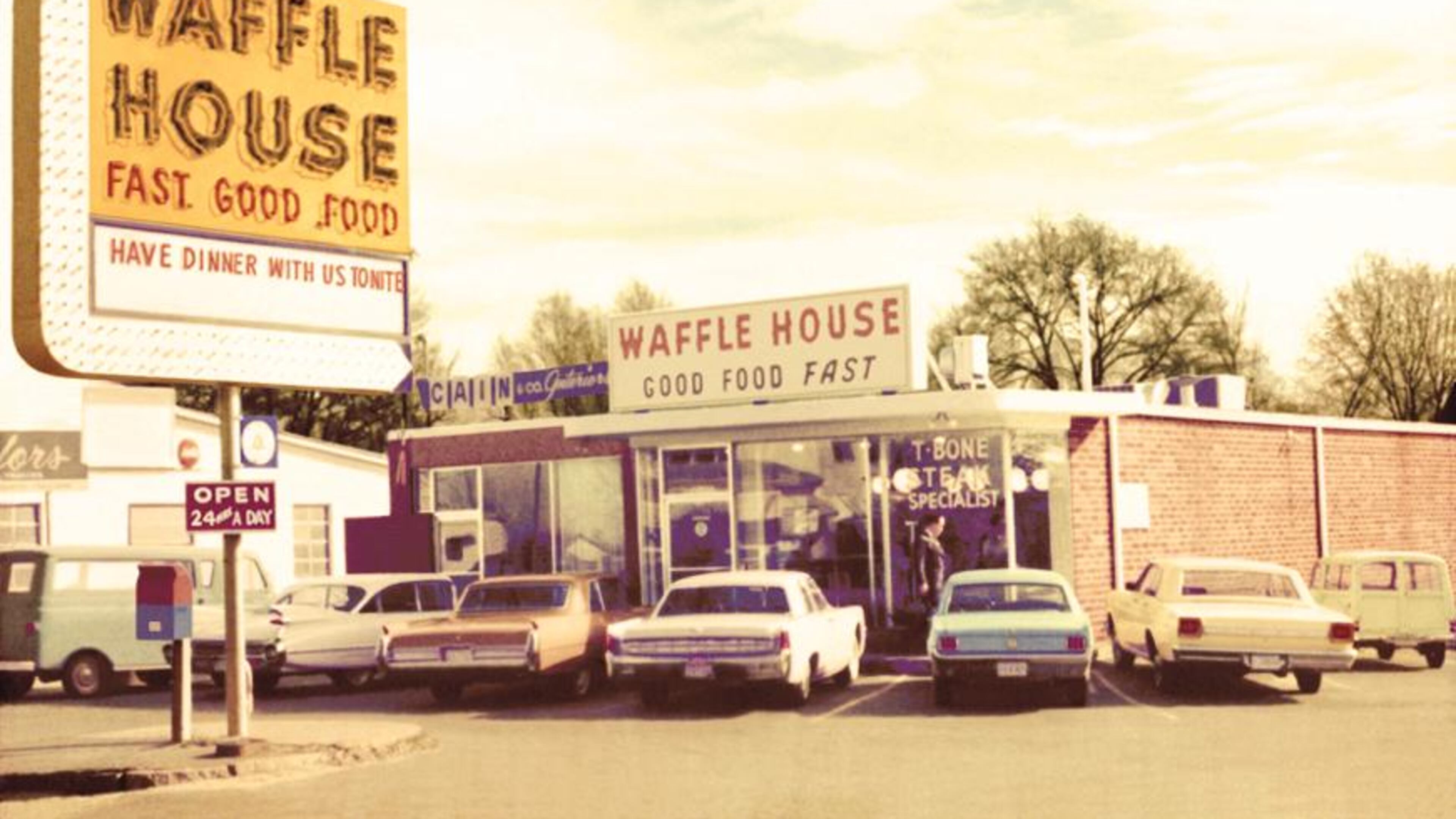 1955: The first Waffle House opens in Avondale Estates. The restaurant has since been turned into the Waffle House Museum.