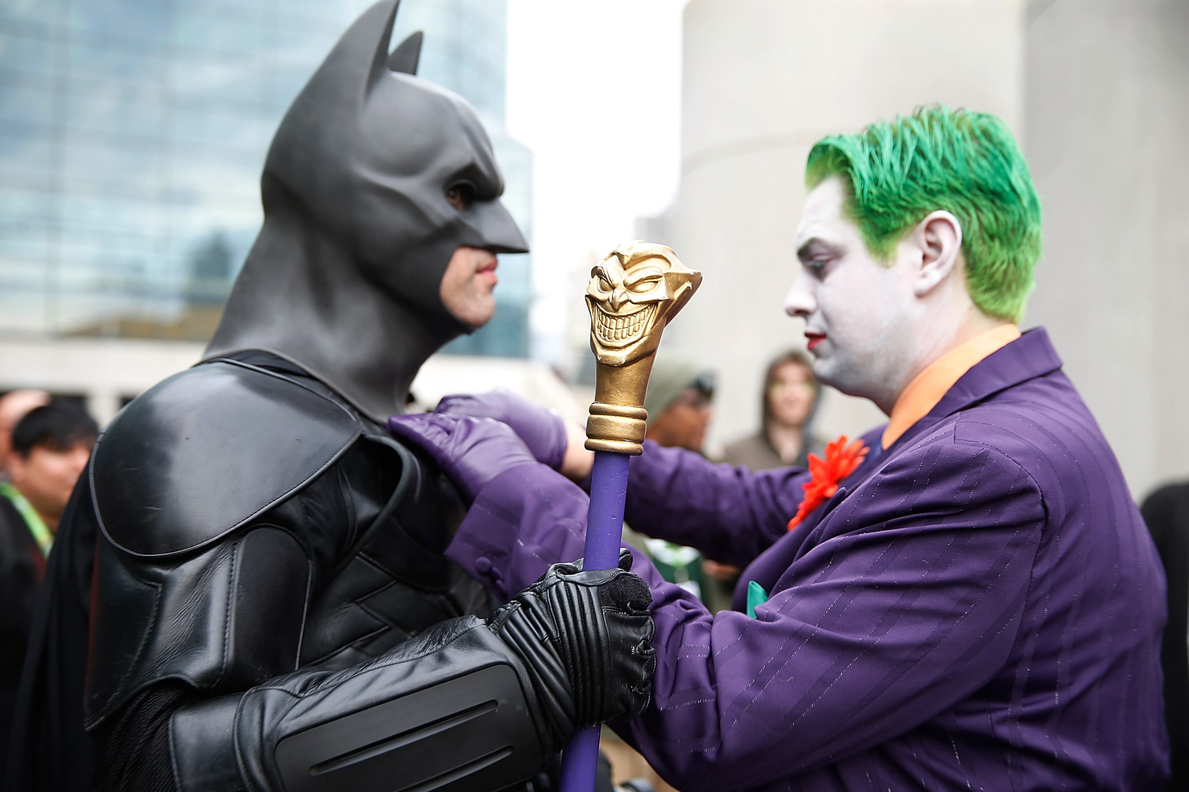 NEW YORK, NY - OCTOBER 09: Attendees are seen during New York Comic-Con 2015 at The Jacob K. Javits Convention Center on October 9, 2015 in New York City. (Photo by John Lamparski/Getty Images)