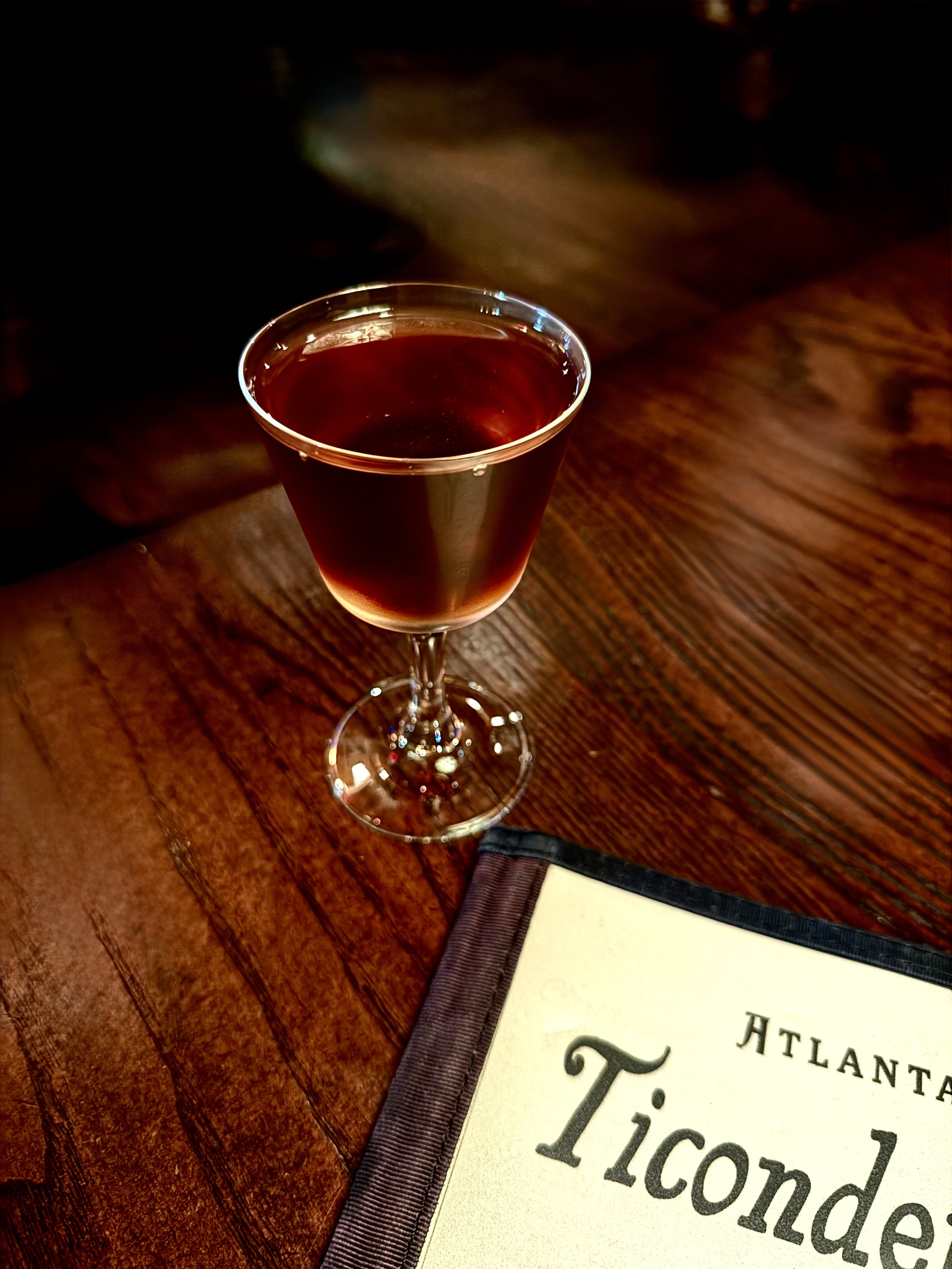 Ghost Ship at Ticonderoga Club is a contemplative sipper worthy of a shipwreck ballad. (Angela Hansberger for The Atlanta Journal-Constitution)