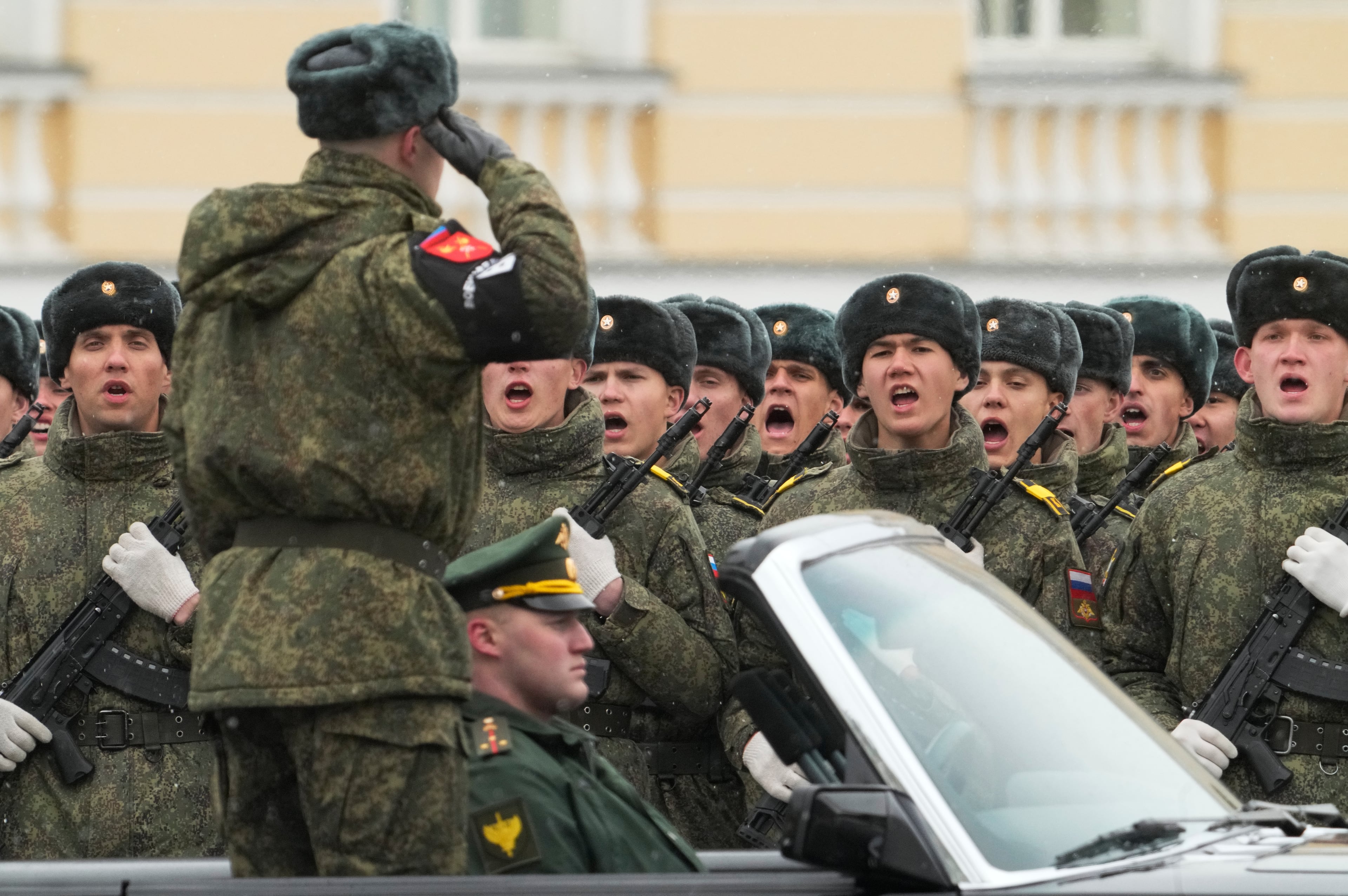 Russia Victory Day Parade Rehearsal