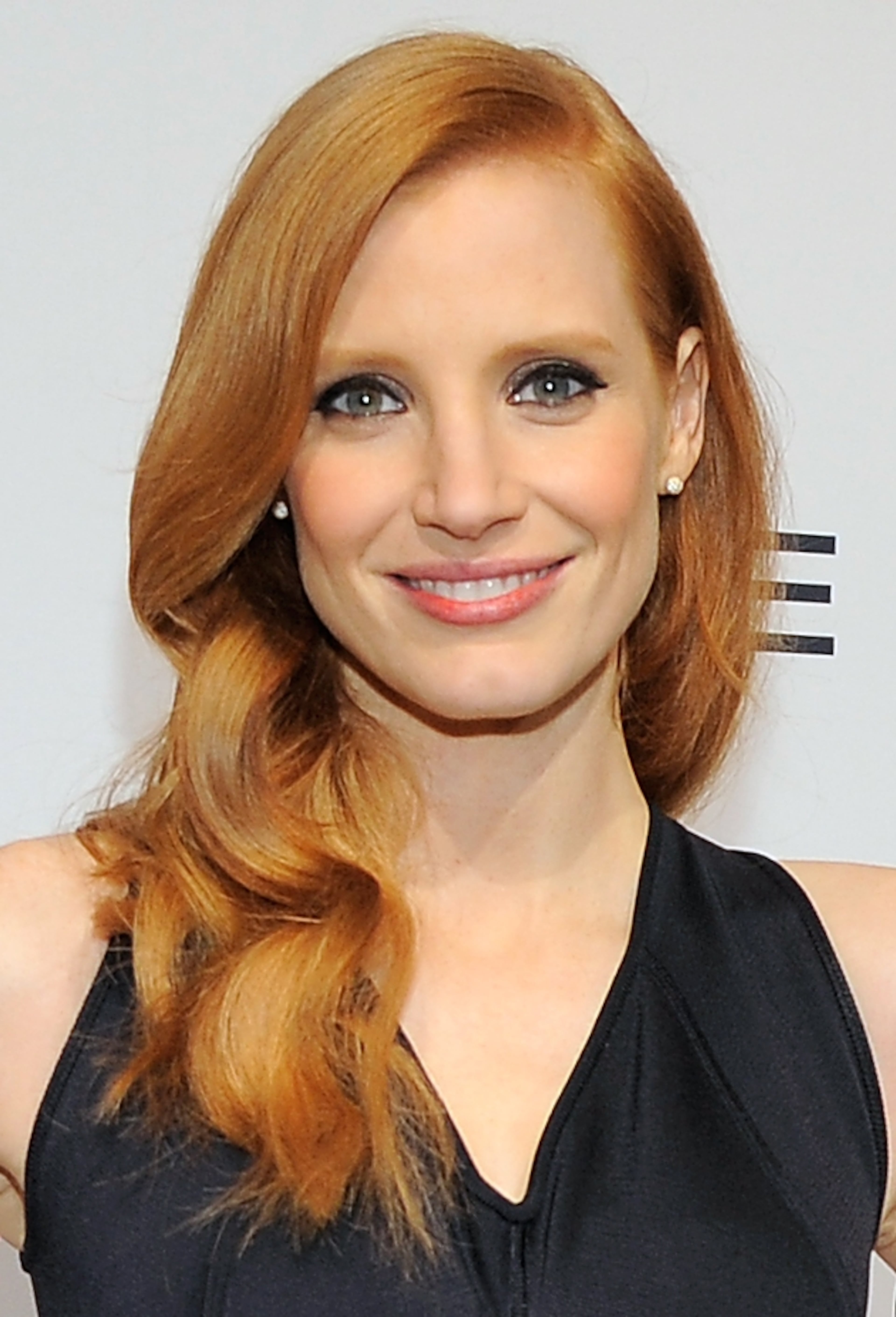 Jessica Chastain, an Academy Award Best Actress nominee for "Zero Dark Thirty," arrives at The Hollywood Reporter Nominees' Night at Spago on Monday, Feb. 4, 2013, in Beverly Hills, Calif.
