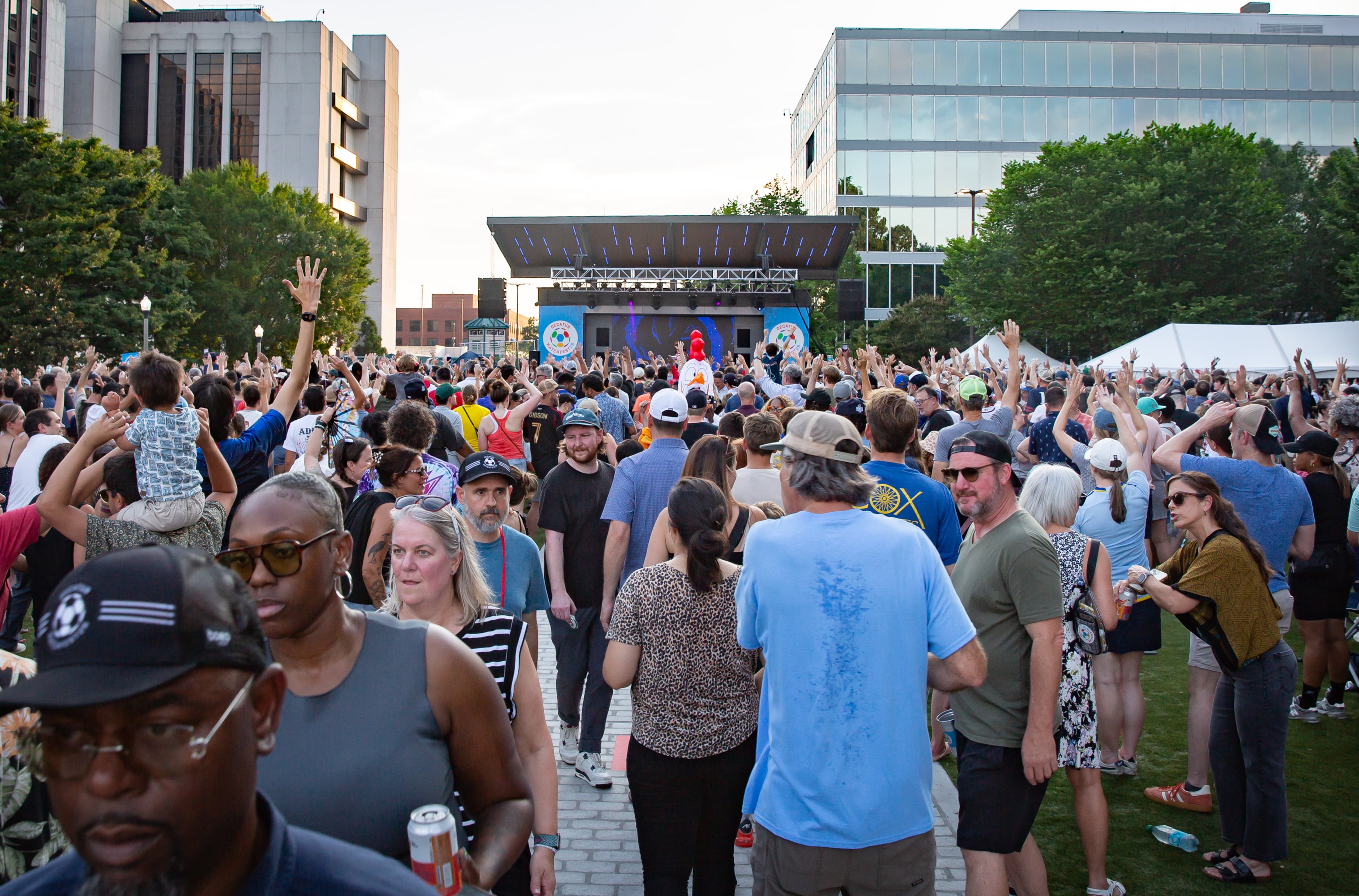 Decatur Square is buzzing as Decatur WatchFest '26 kicks off Thursday, June 11, 2026. (Ryan Fleisher for the AJC)