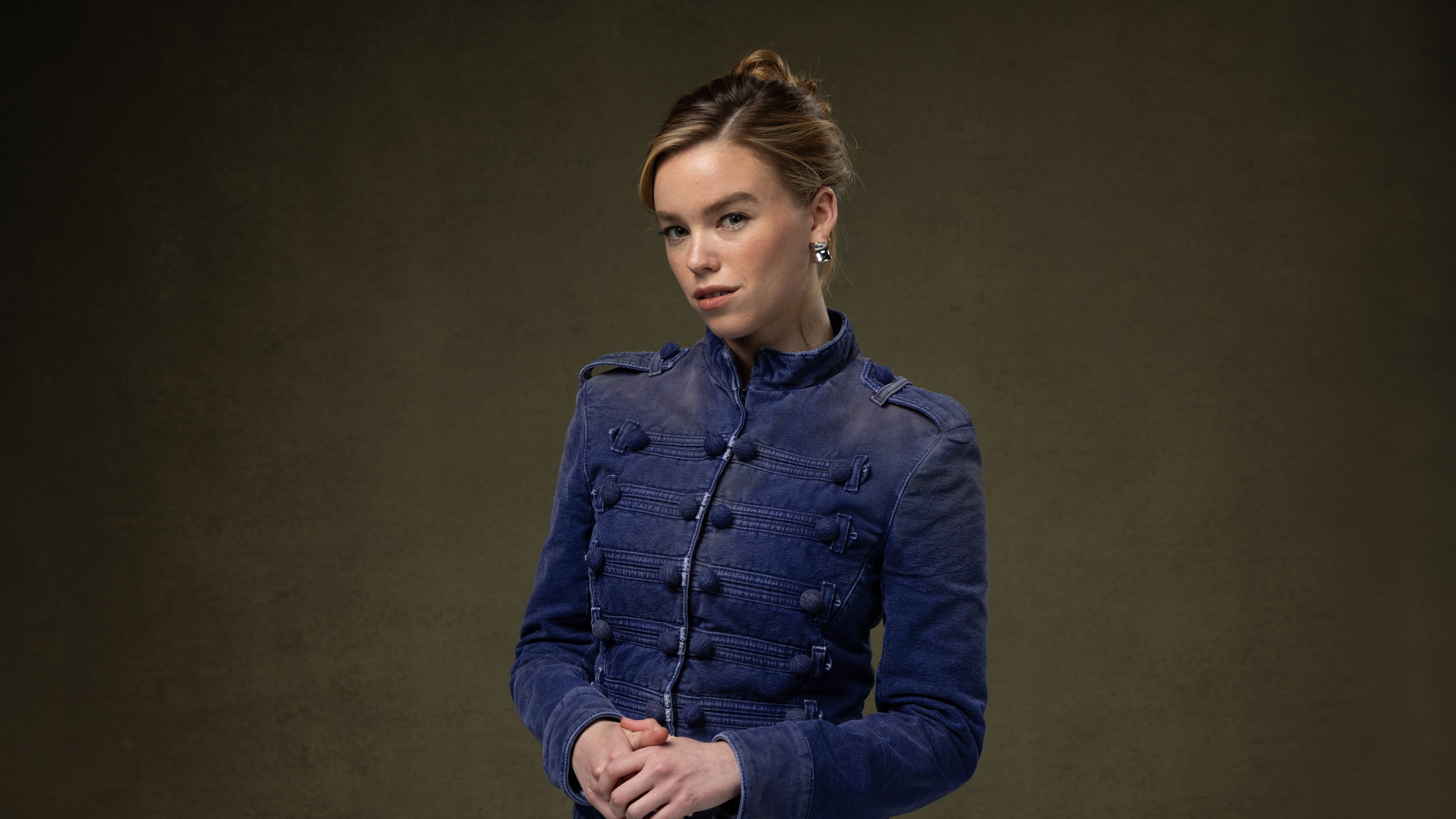 Milly Alcock poses for a portrait on Wednesday, April 15, 2026, in Los Angeles. (Photo by Willy Sanjuan/Invision/AP)