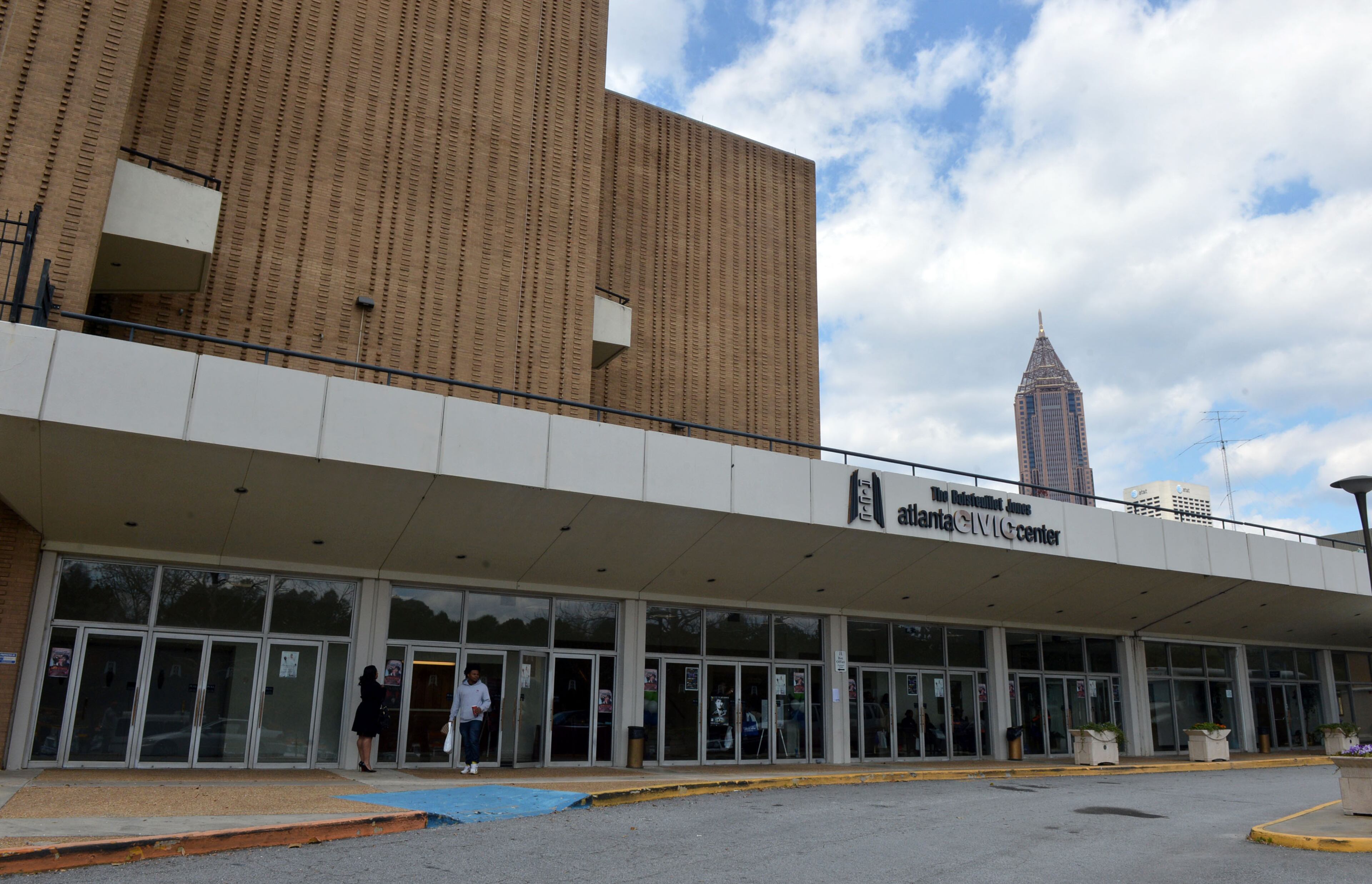 The Boisfeuillet Jones Atlanta Civic Center will be razed as part of the redevelopment. FILE - Exterior photos of the Atlanta Civic Center, shot Tuesday, March 25, 2014. KENT D. JOHNSON / KDJOHNSON@AJC.COM
