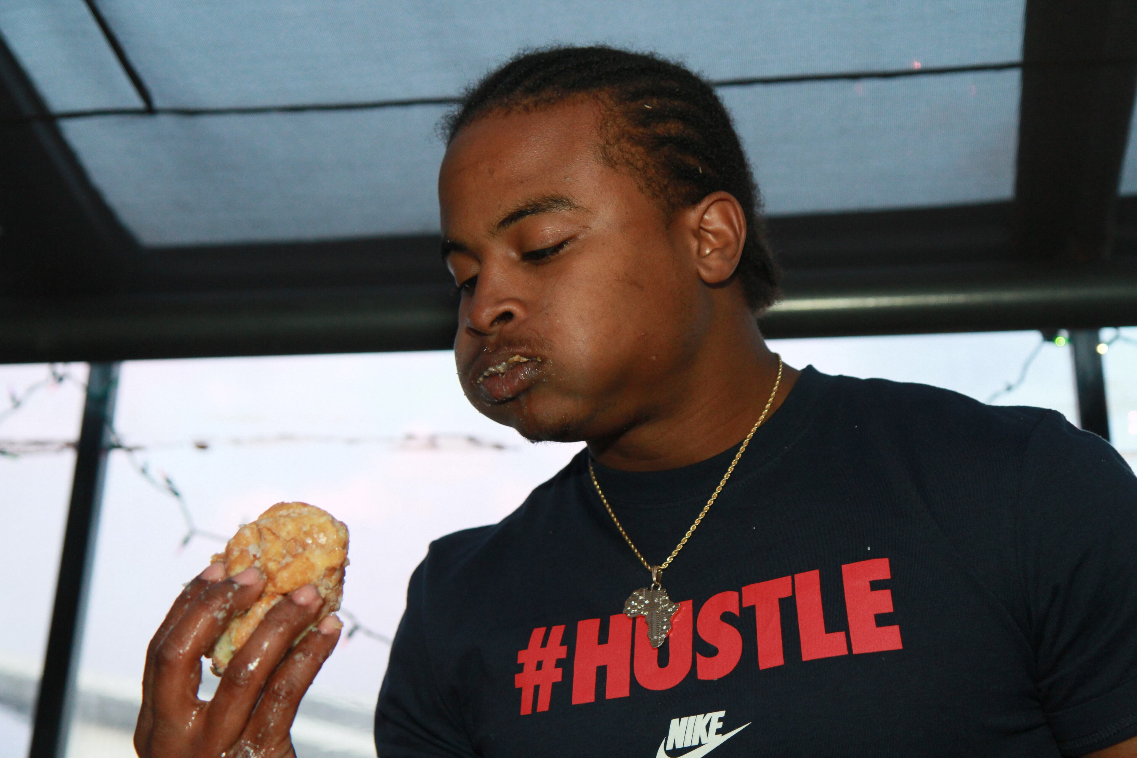 Rasheed Manson finished second.