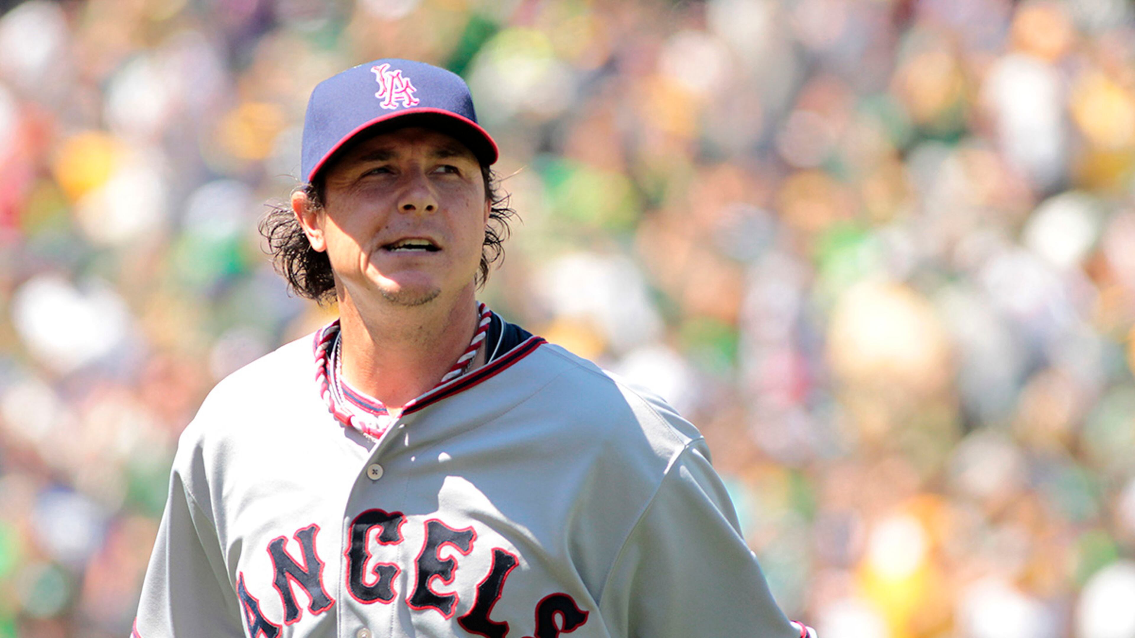 Left-handed reliever Scott Downs is 2-3 with a 1.84 ERA in 43 relief appearances this season with the Los Angeles Angels.