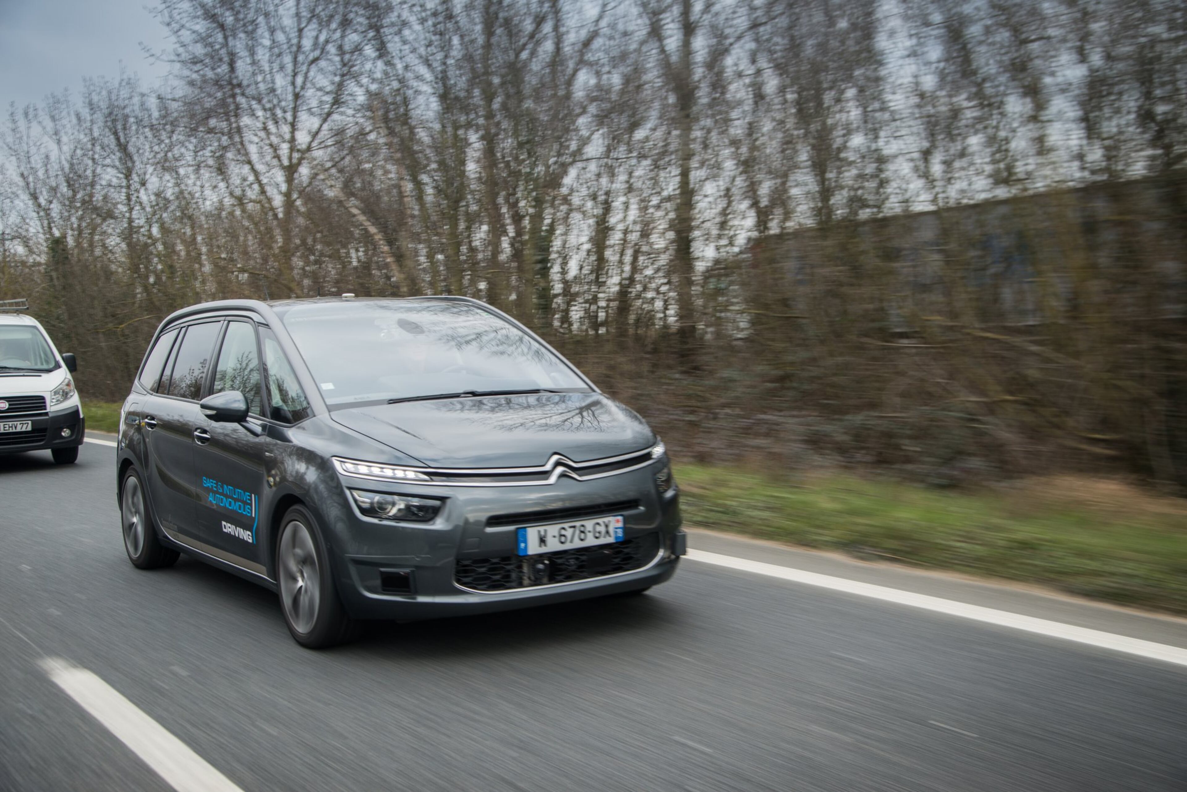 A Citroen autonomous vehicle is put through its paces in testing. Source: Groupe PSA
