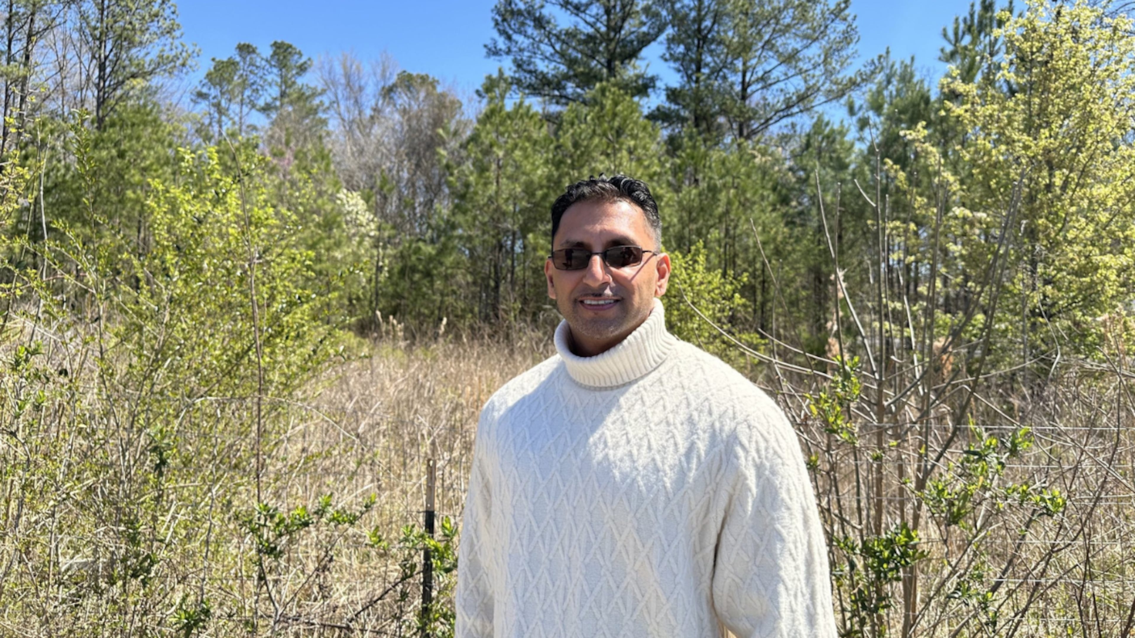 Sonny Bharadia, who spent more than two decades behind bars for a 2001 crime he did not commit, is suing the small town of Thunderbolt and the two law enforcement officers who handled his case. (Courtesy of Georgia Innocence Project)