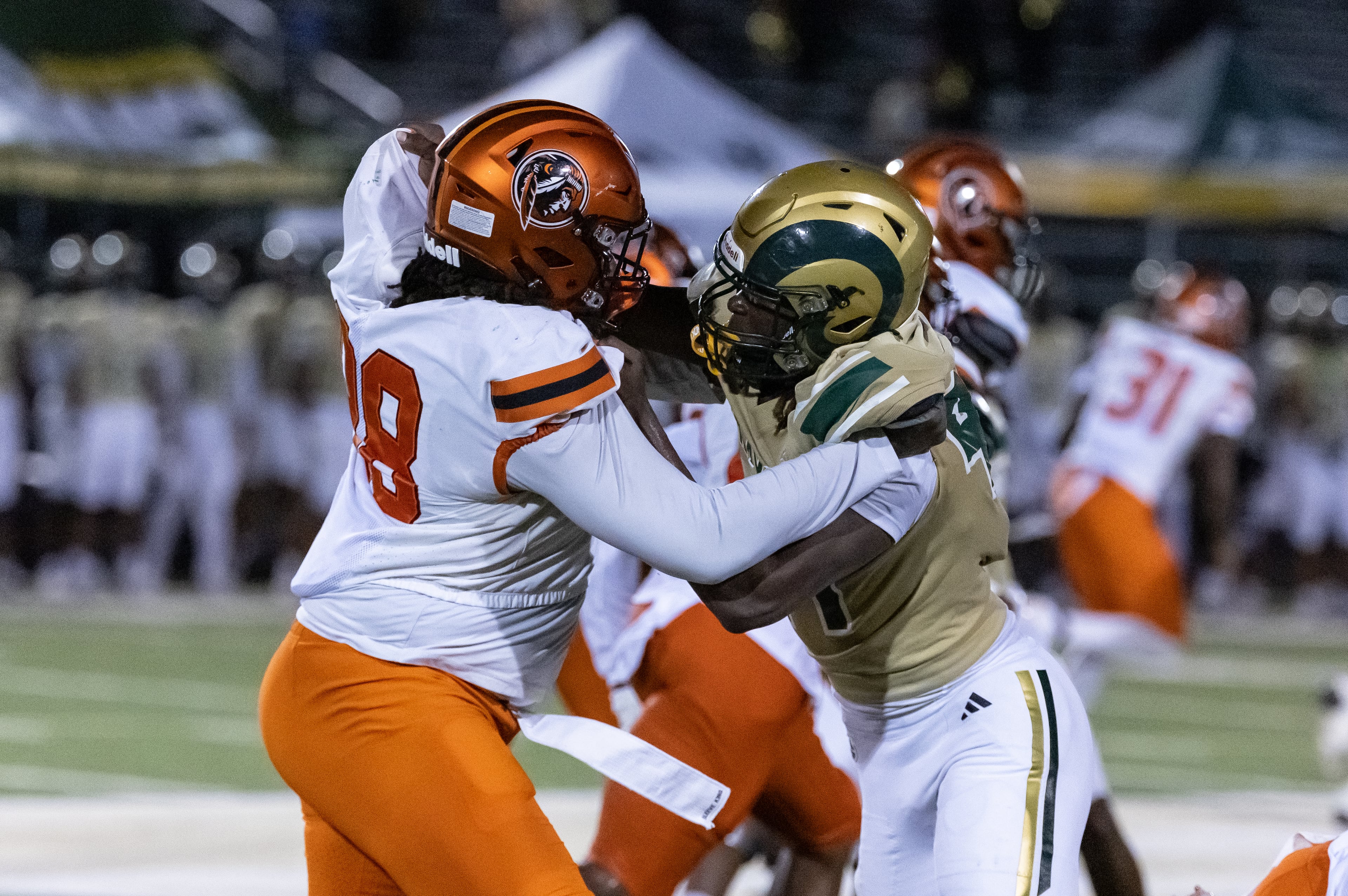 Elijah Tillman Grayson Jaelin Coach Carol City by Jeff Sentell 100326