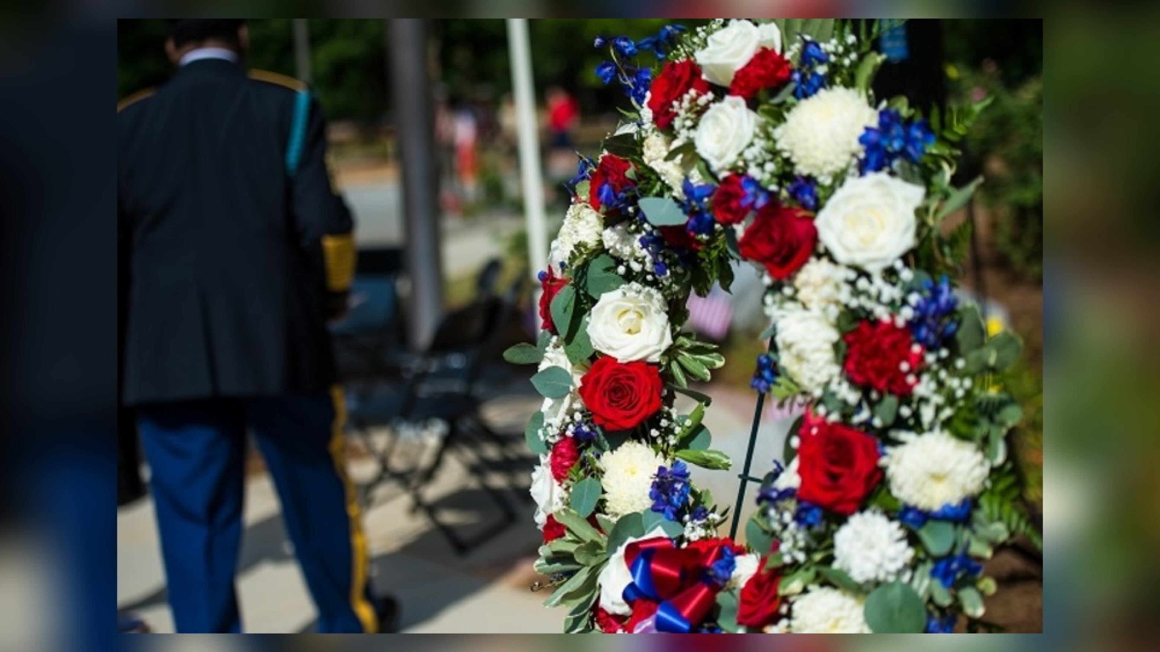 This is a photo from Dunwoody's 2019 Memorial Day event.