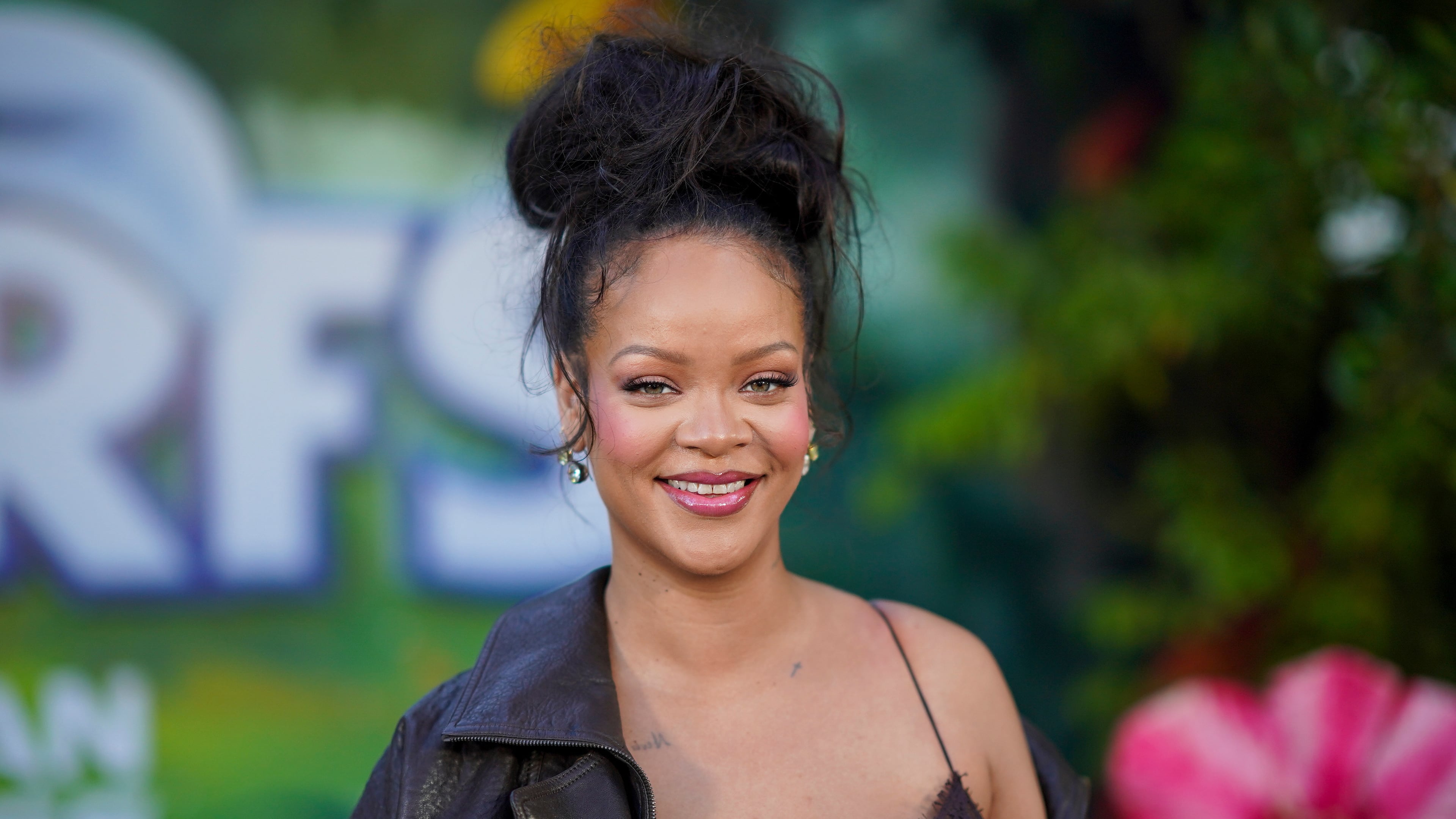 FILE - Rihanna arrives at the premiere of "Smurfs" on Sunday, July 13, 2025, at Paramount Studios in Los Angeles. (Photo by Jordan Strauss/Invision/AP, File)