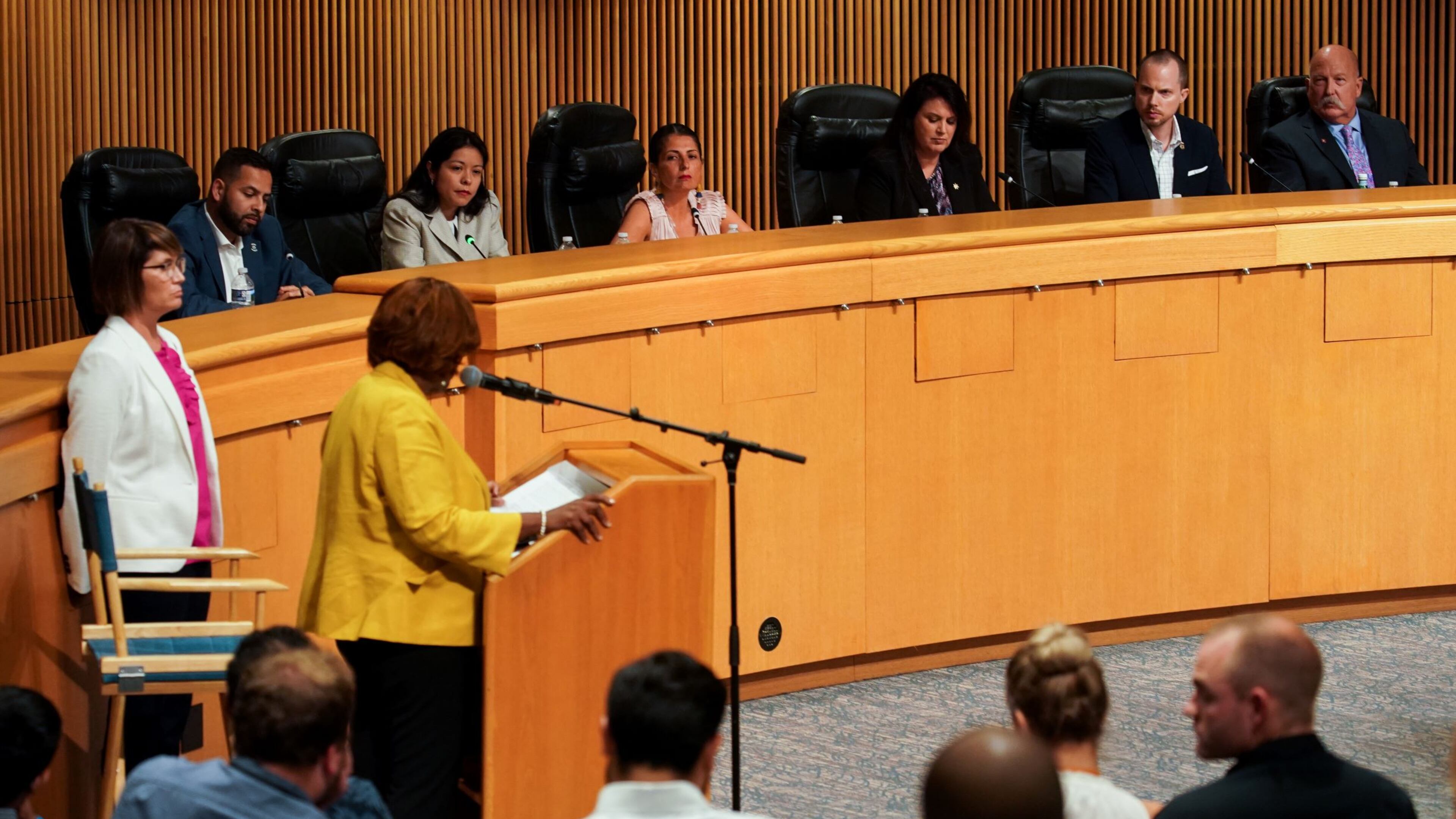 Gwinnett commissioners will decide what to do about an ethics violation of Commissioner Marlene Fosque next week. AJC FILE PHOTO