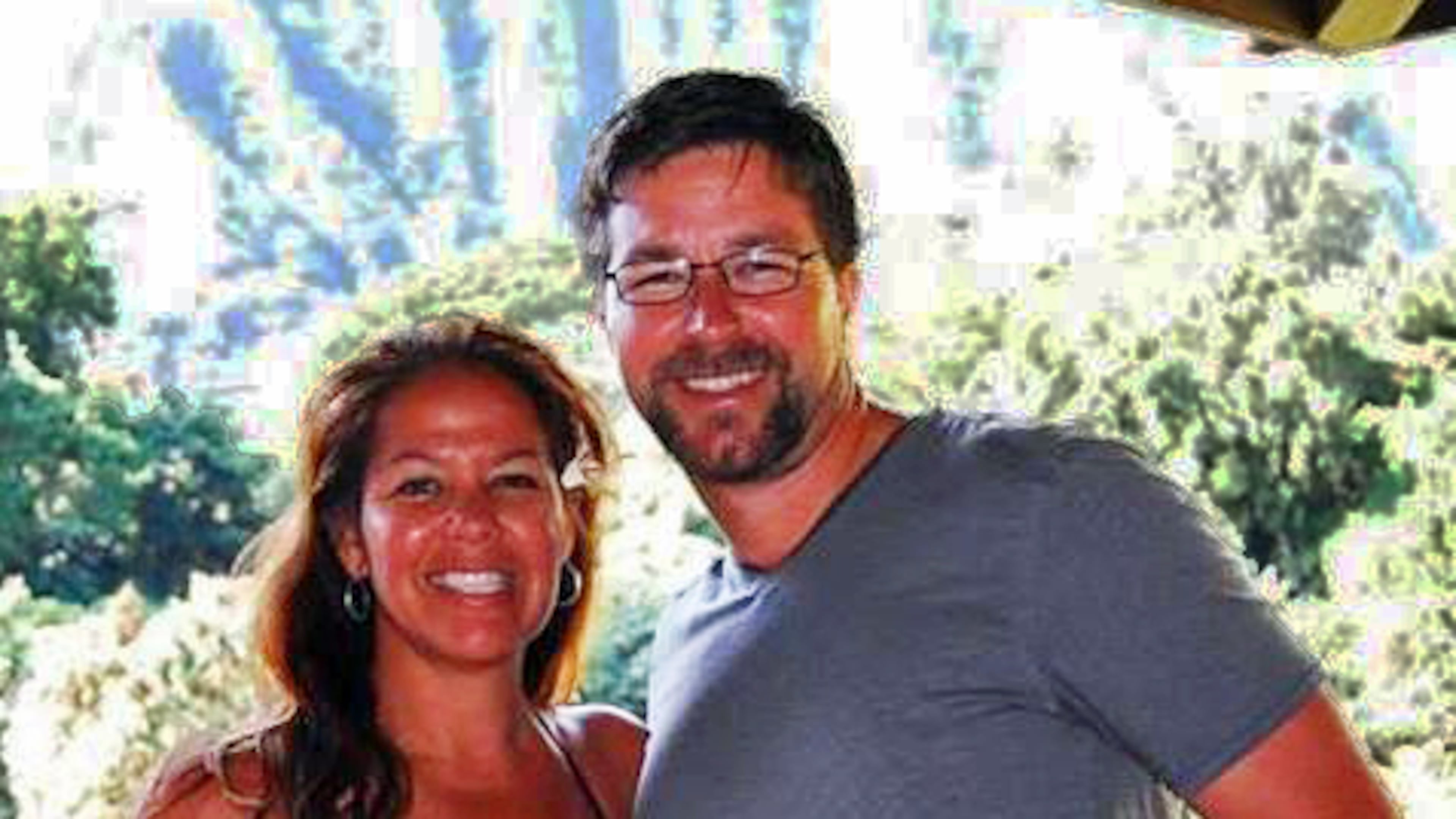 Pamela Sitton with her husband (Credit: Channel 2 Action News)