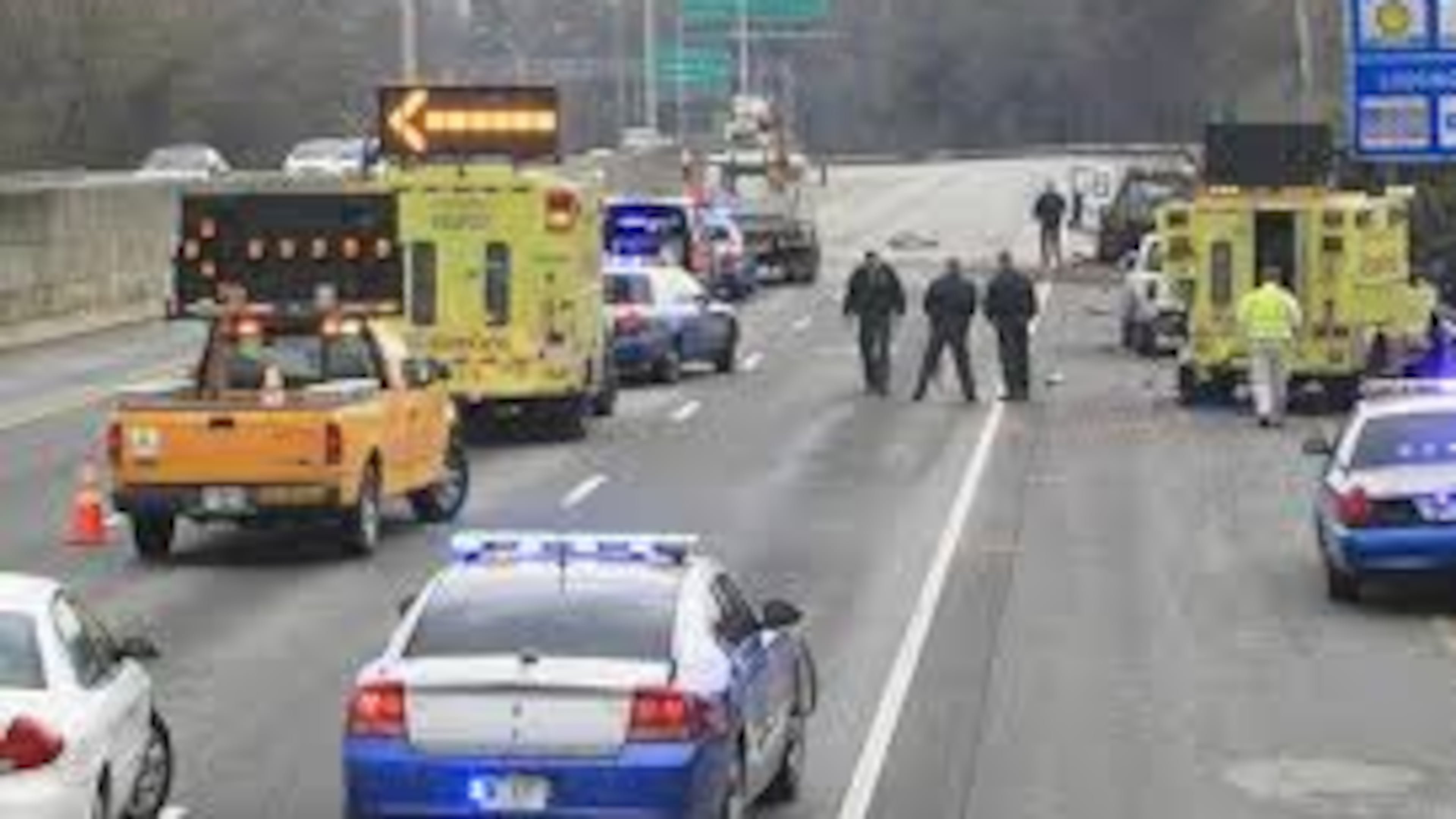 Gwinnett will build a Georgia State Patrol post and HERO unit station on the site of a former I-85 rest area in Suwanee. (AJC File Photo)