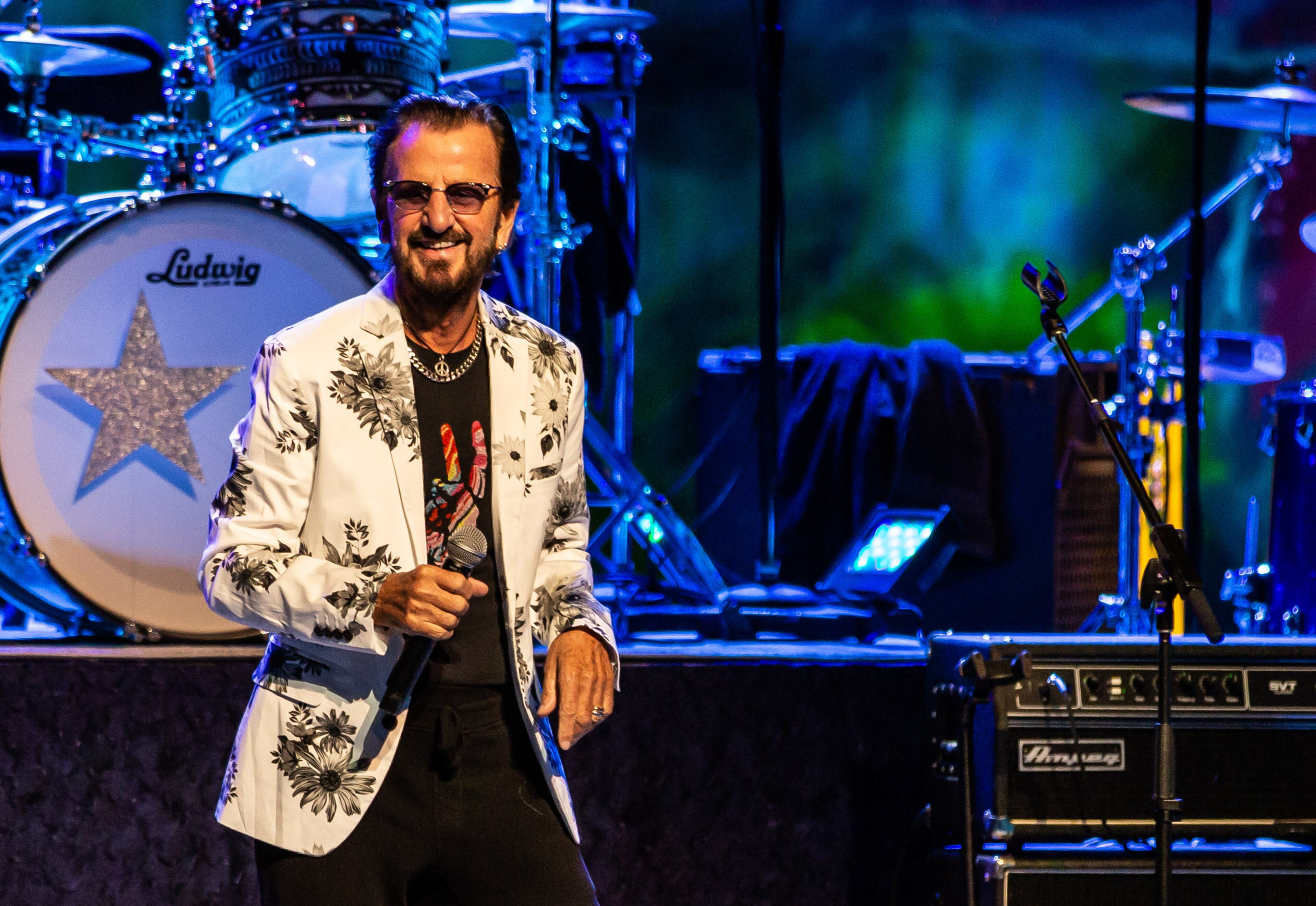 Ringo Starr and His All Starr Band, including Steve Lukather, Warren Ham and Colin Hay, performed at the Cobb Energy Performing Arts Centre on Sept. 19, 2022.