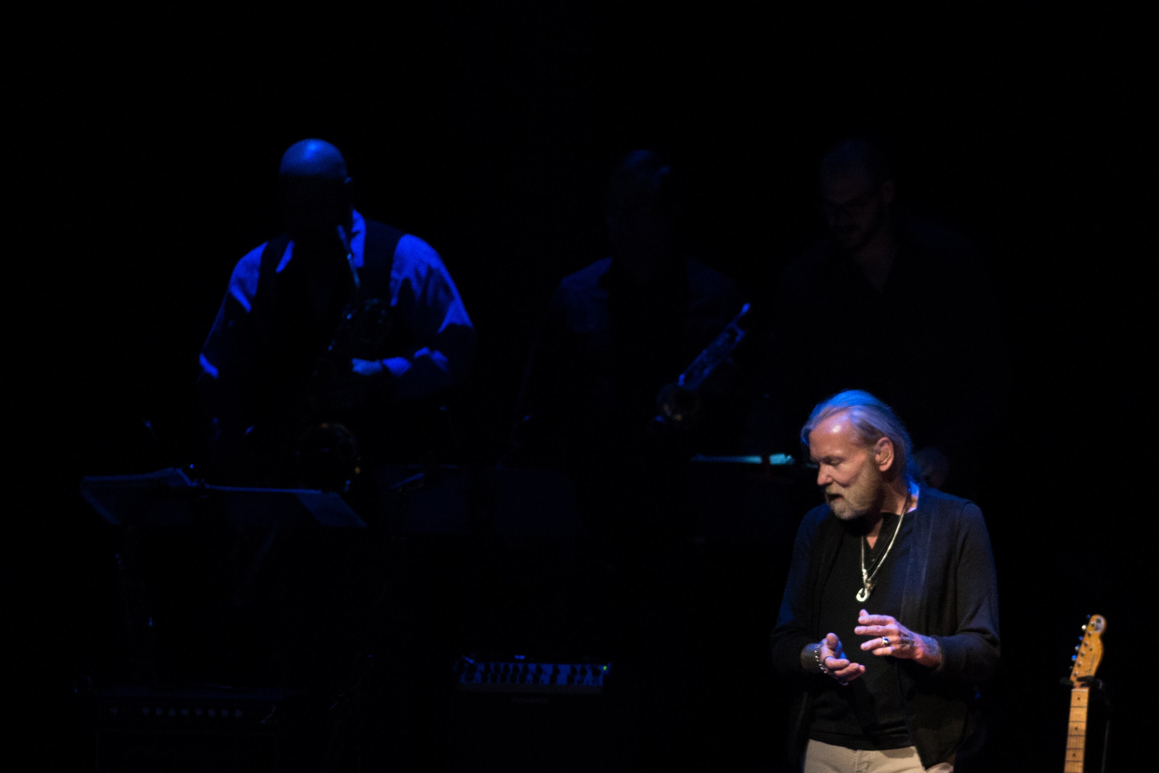 Gregg Allman before performing in concert at Atlanta Symphony Hall, Wednesday, Dec. 30, 2015, in Atlanta. BRANDEN CAMP/SPECIAL