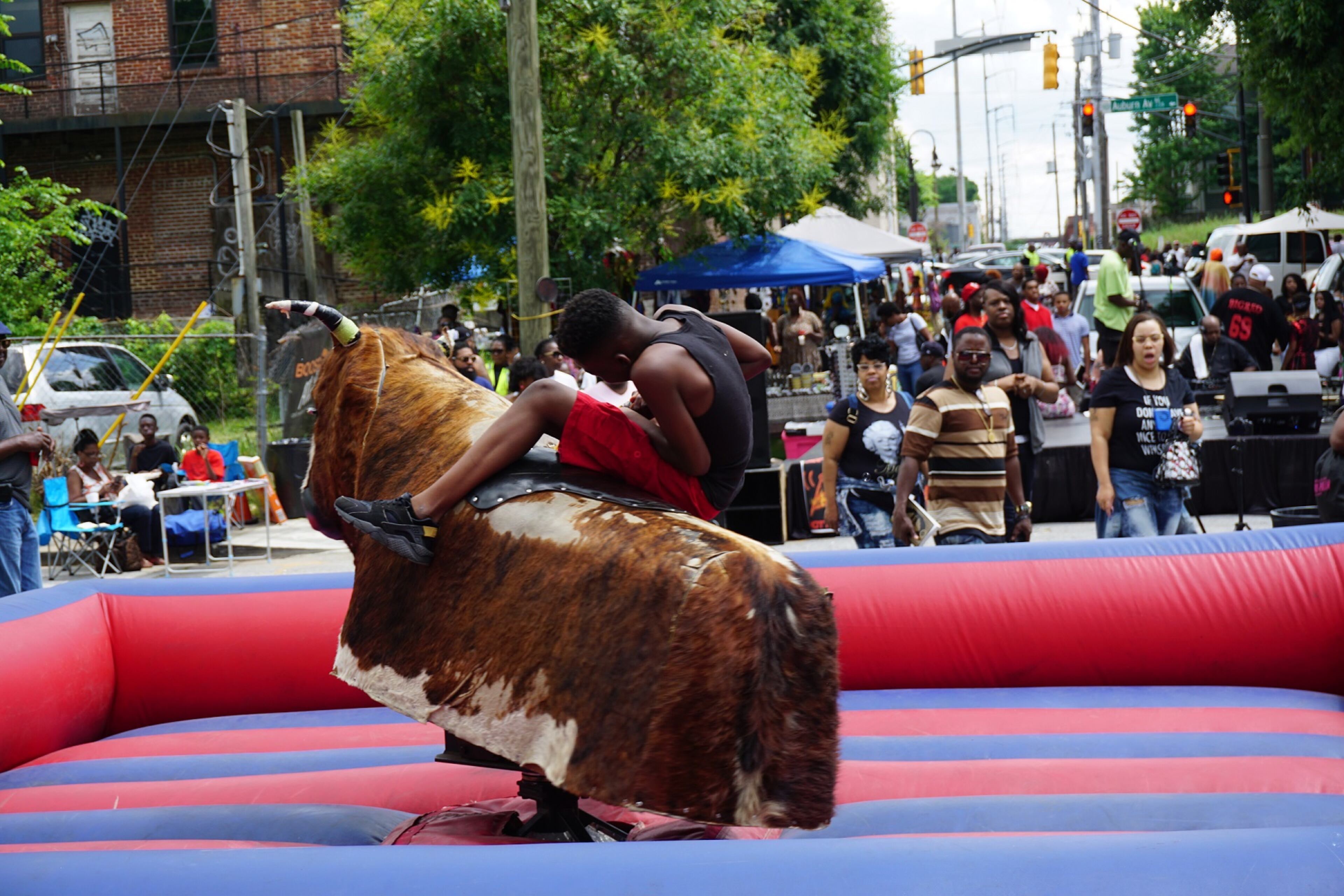 At the 2017 Sweet Auburn Springfest, hundreds of Atlantans came out to enjoy local food and live music at the multi-block event happening this weekend, May 13-14.