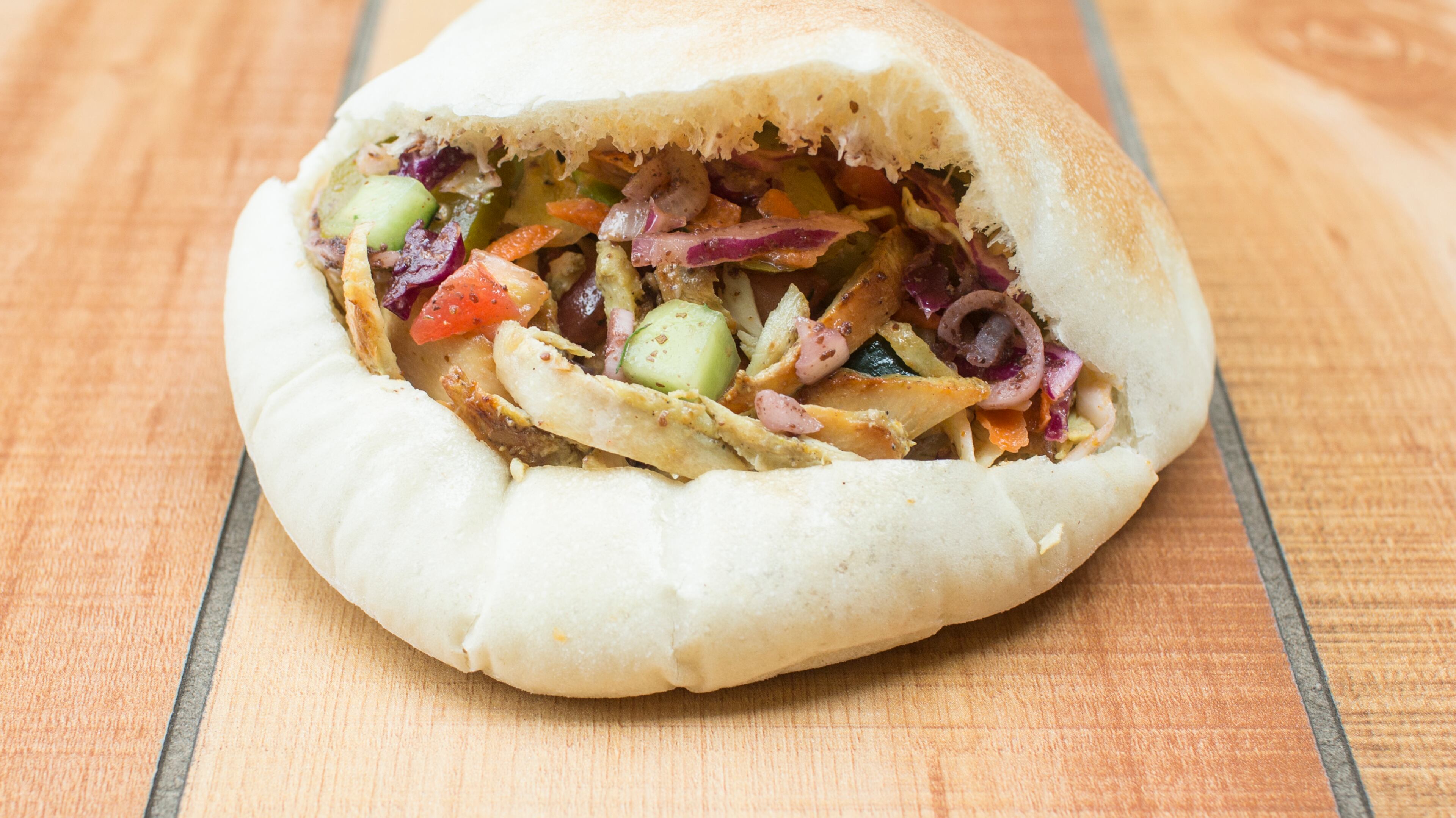 Get free falafel pita sandwiches Thursday and Saturday at Bezoria. Photo credit: M-Squared Public Relations.