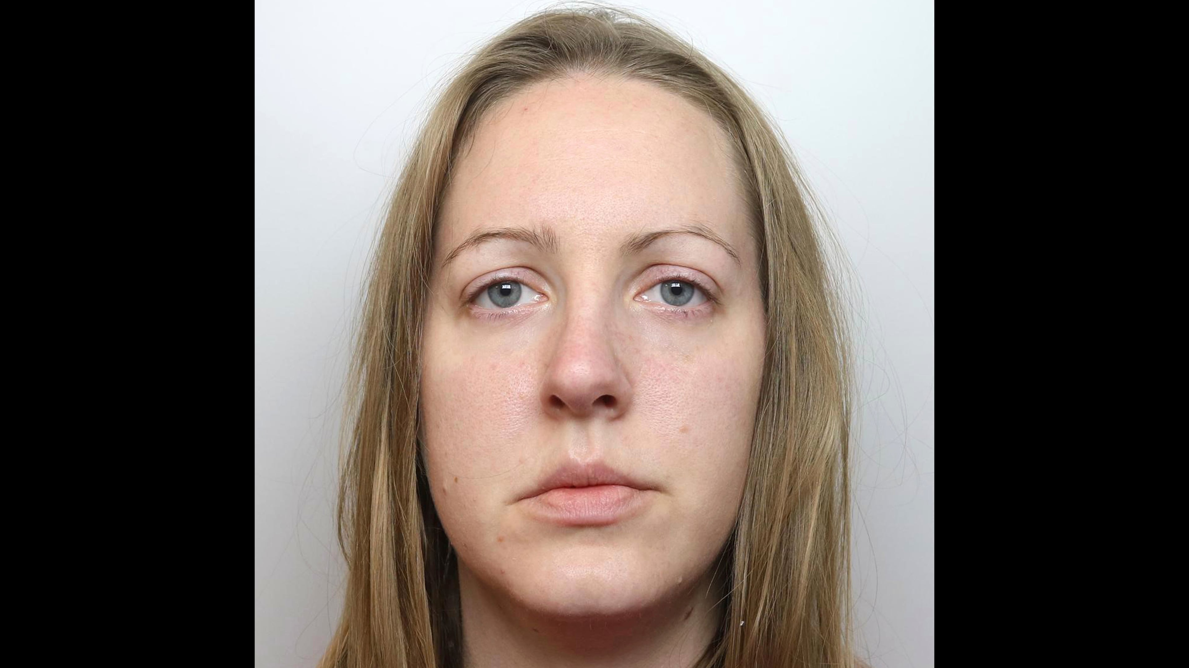 FILE - This undated handout photo issued by Cheshire Constabulary shows of nurse Lucy Letby. (Cheshire Constabulary via AP, File)