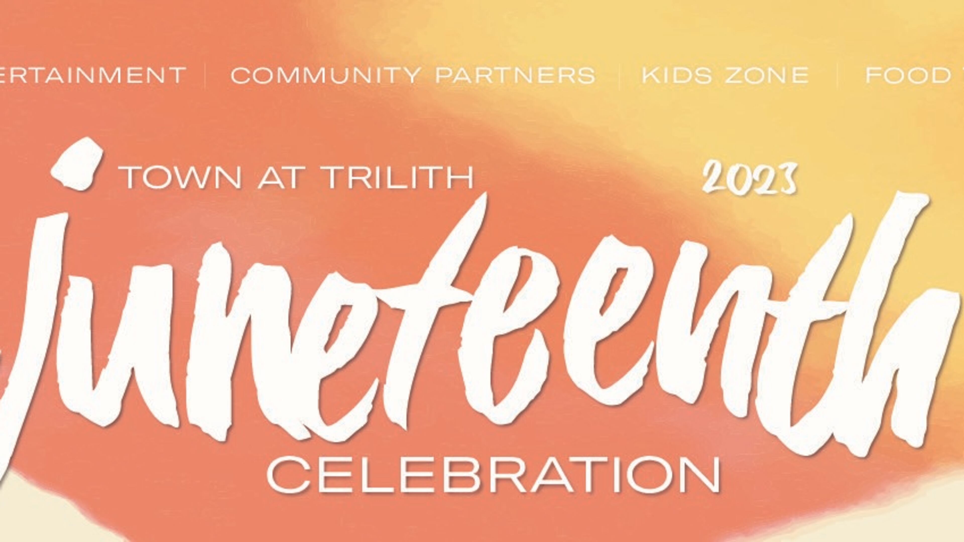 For free, Juneteenth will be observed at Town at Trilith in Fayetteville from 4-9 p.m. June 17 - rain or shine. (Courtesy of Trilith)