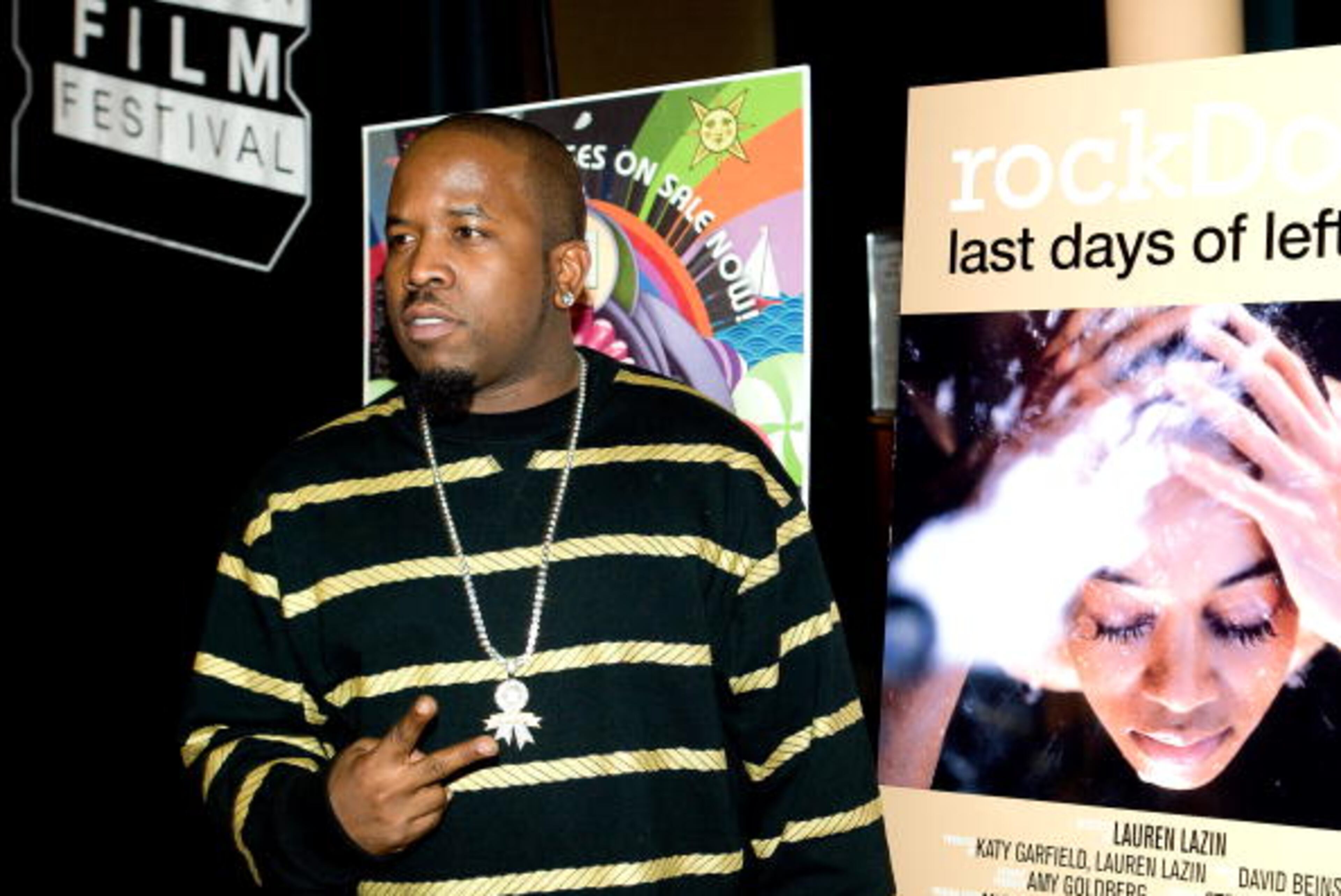 ATLANTA- APRIL 19: Rapper, Big Boi, arrives at the Atlanta Film Festival for VH1's premier of "Last Days of Left Eye" on April 19, 2007 in Atlanta, Georgia. (Photo by Annette Brown/Getty Images)