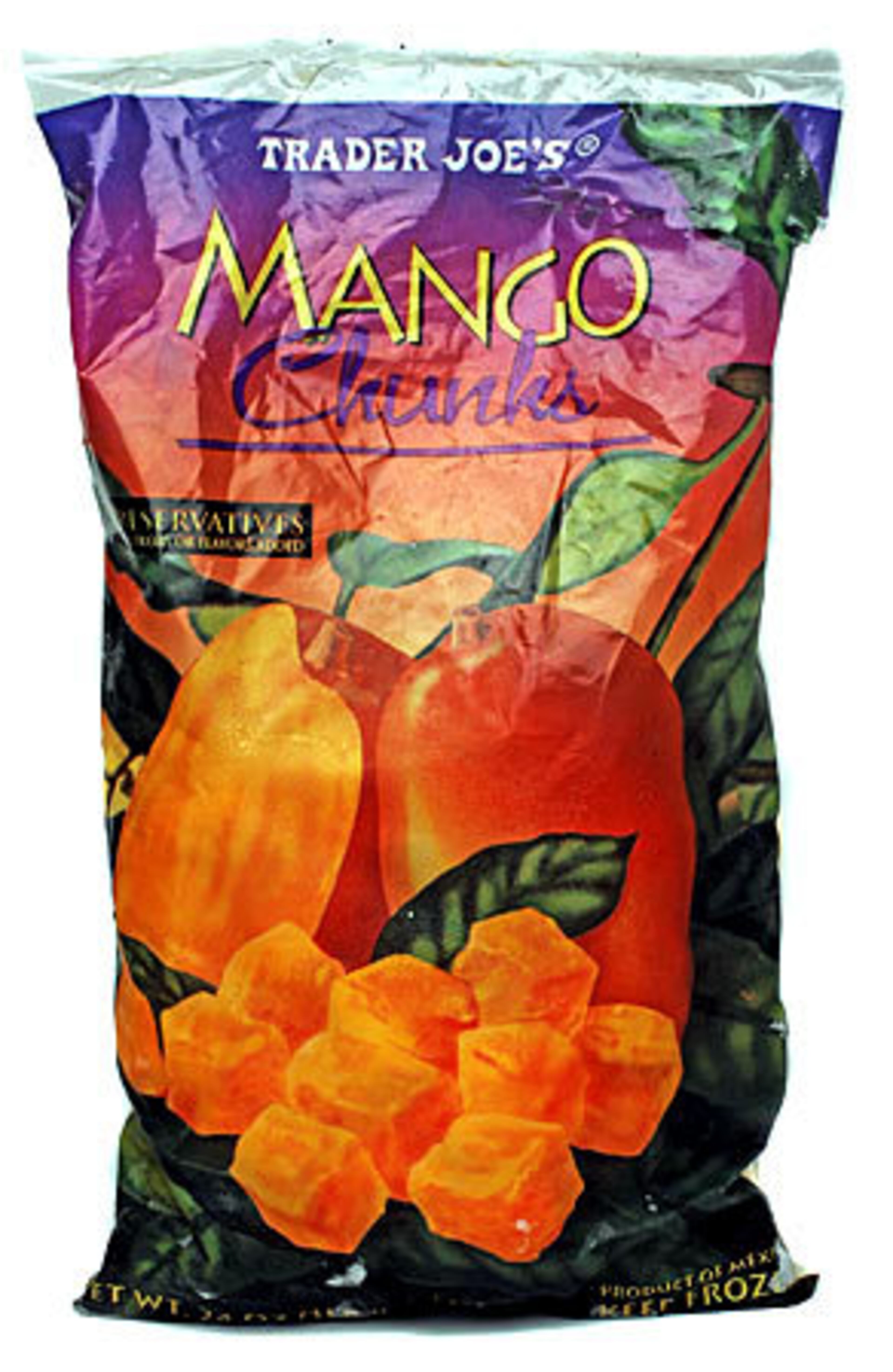 Trader Joe's Mango Chunks.