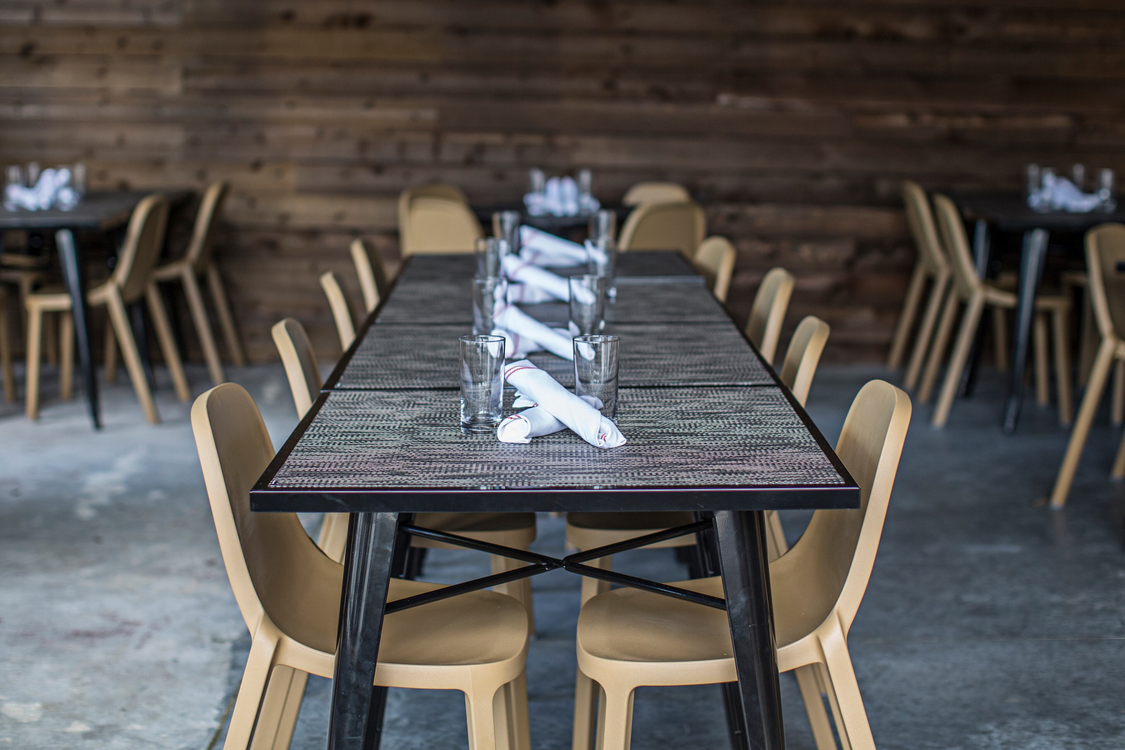 Mason Tavern, 1371 Clairmont Road, Decatur. 404-963-2322, www.masontavernatl.com. This Decatur restaurant opened in 2015 and has already made an impact on the community with its chef-driven menu, expansive beer program and its spacious, pet-friendly patio. Enjoy a covered patio to avoid the sun and the rain with your pup. Enjoy bottomless mimosas for brunch or also try half-off appetizers during happy hour. Read more about Mason Tavern here./ Photo by Heidi Geldhauser