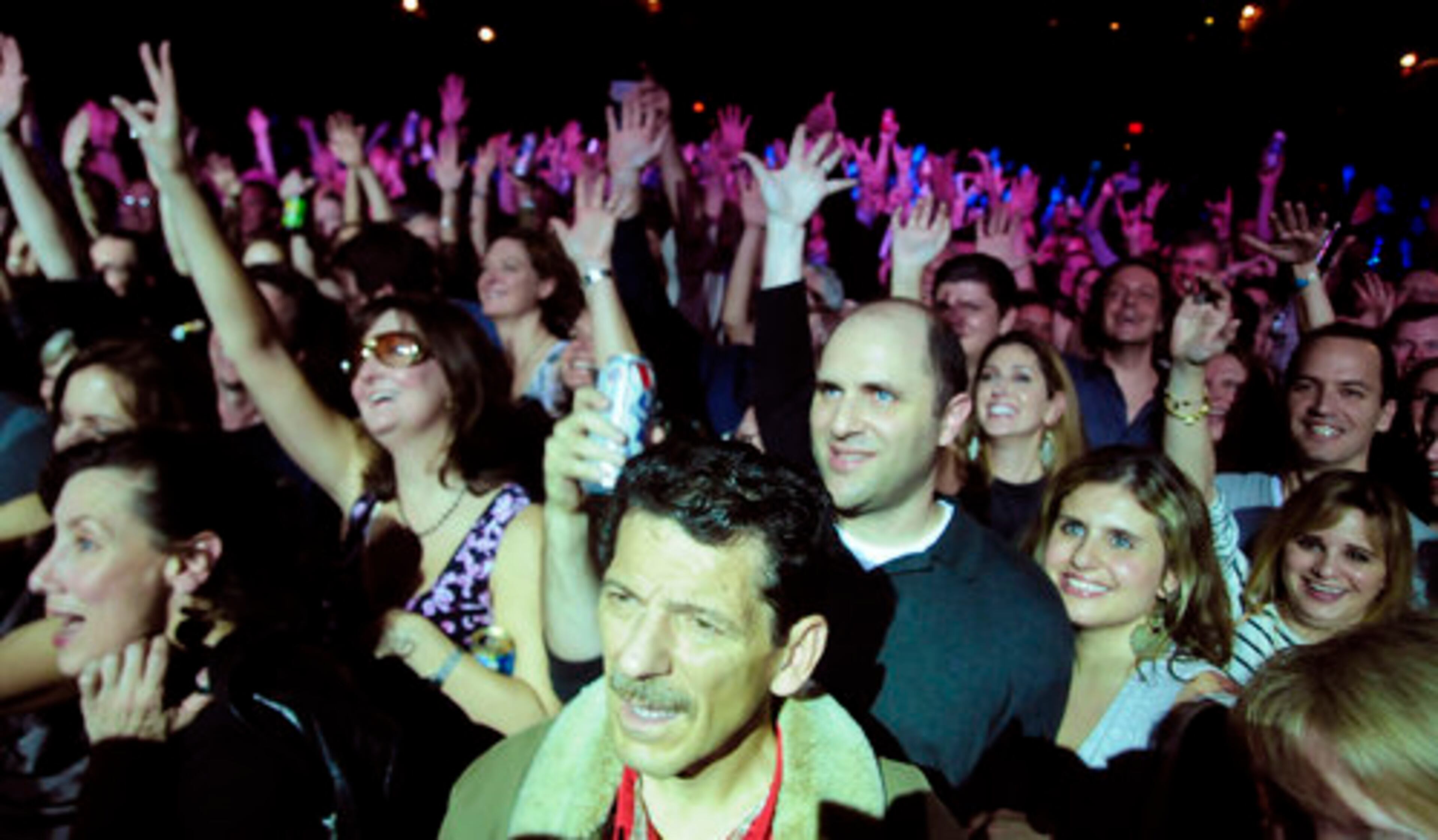 The mostly middle-aged crowd enjoyed the sold-out show at the Variety Playhouse on Jan. 7, 2012.