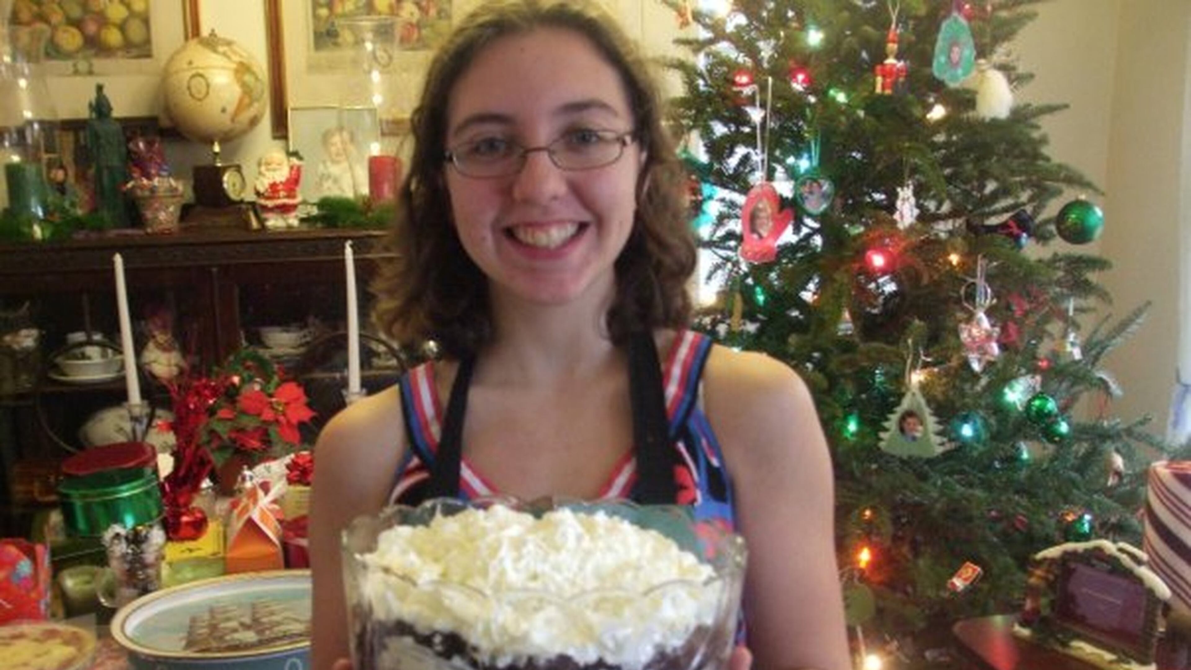 Olivia King still makes the 10-layer Christmas trifle her Welsh-born grandmother used to make. CONTRIBUTED