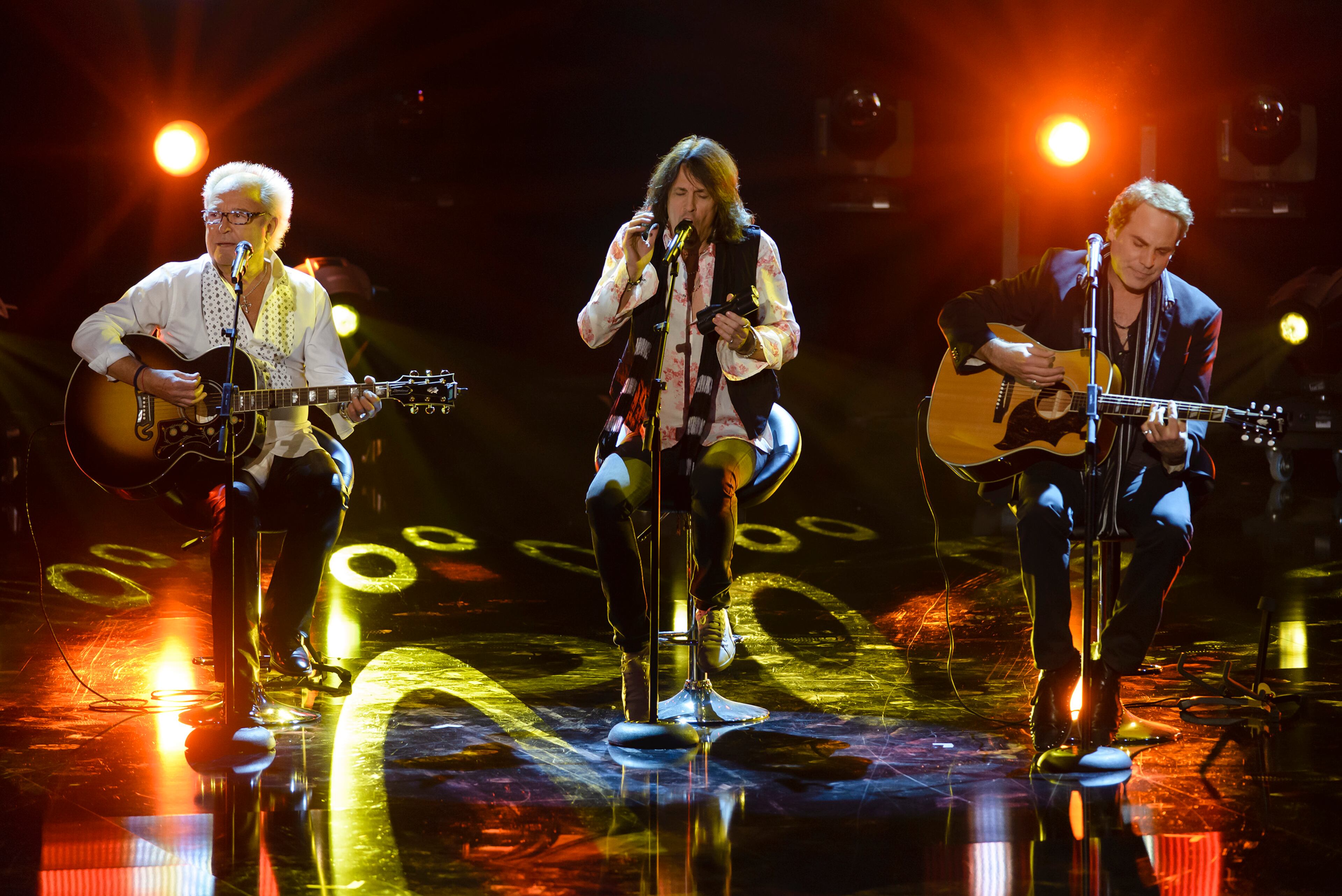 ...Foreigner... (Photo by Clemens Bilan/Getty Images)