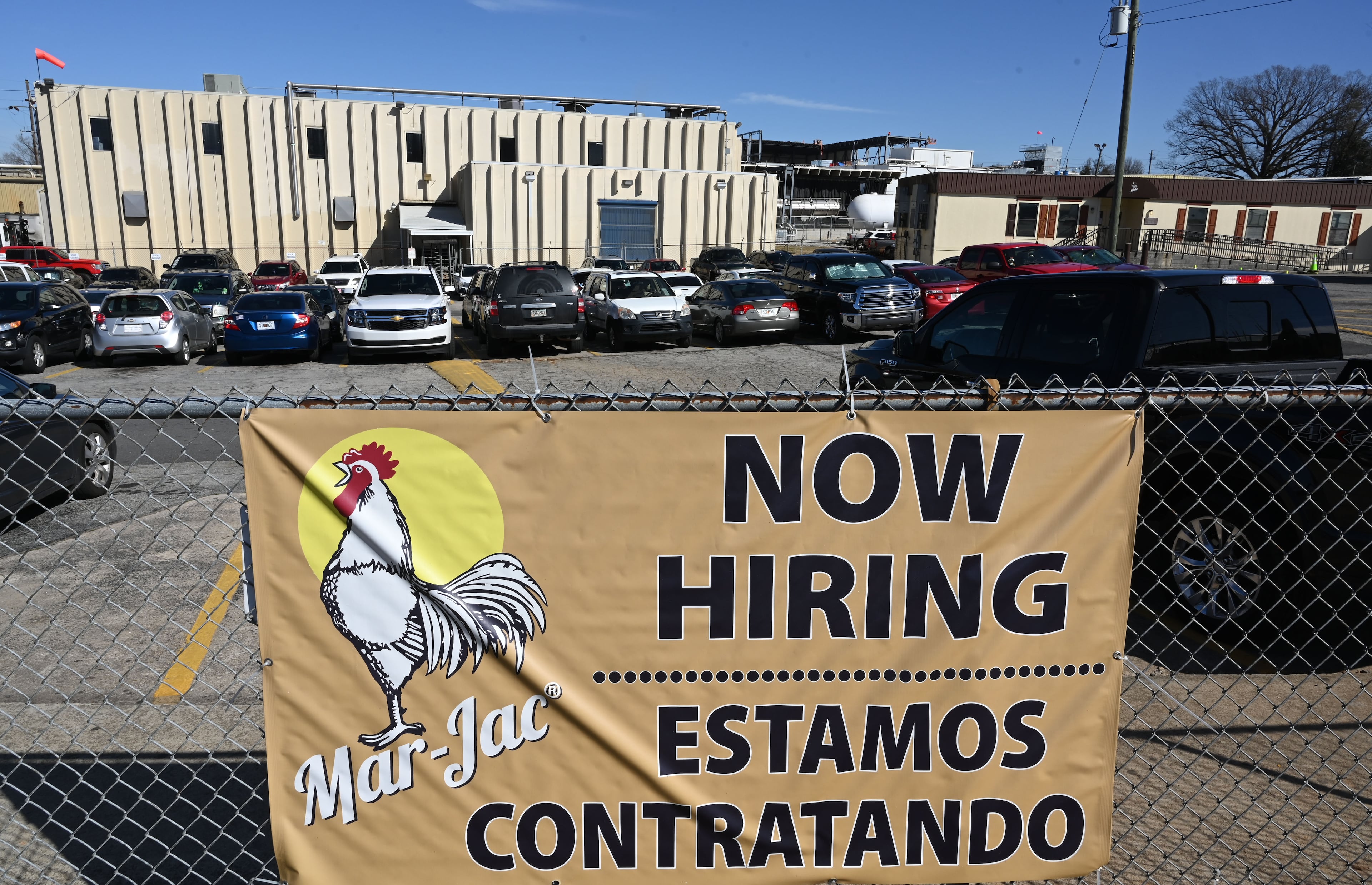 Exterior of Mar-Jac Poultry, Wednesday, Jan. 29, 2025, in Gainesville. The $1 billion-a-year industry gives Gainesville the nickname "Poultry Capital of the World." (Hyosub Shin/AJC)