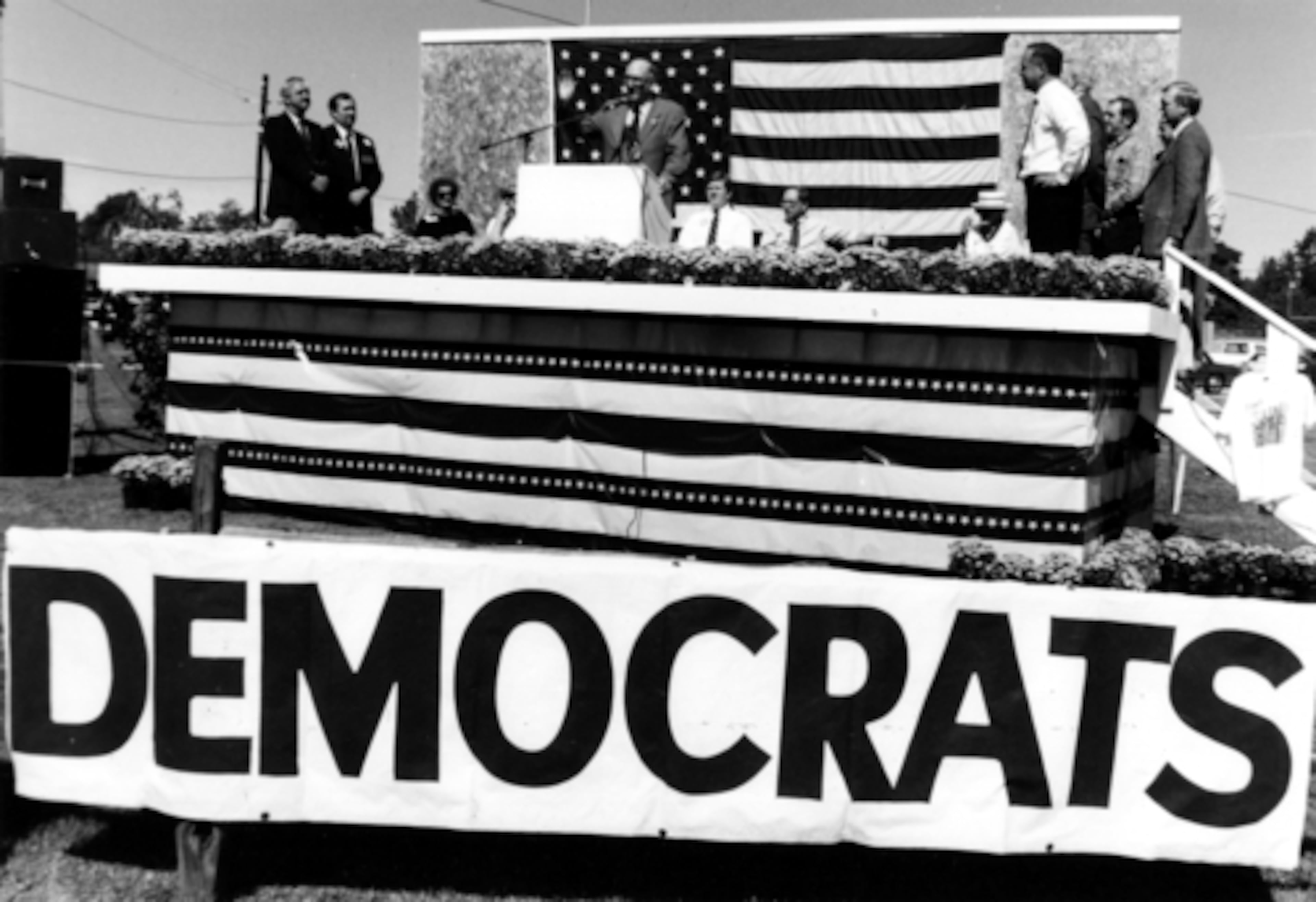 After leaving office in 2002, Murphy, a die-hard Democrat, said: "You know it would have been war over there with me and the governor and all those Republicans. I'm glad I'm not over there. I'm too old to fight like that anymore."