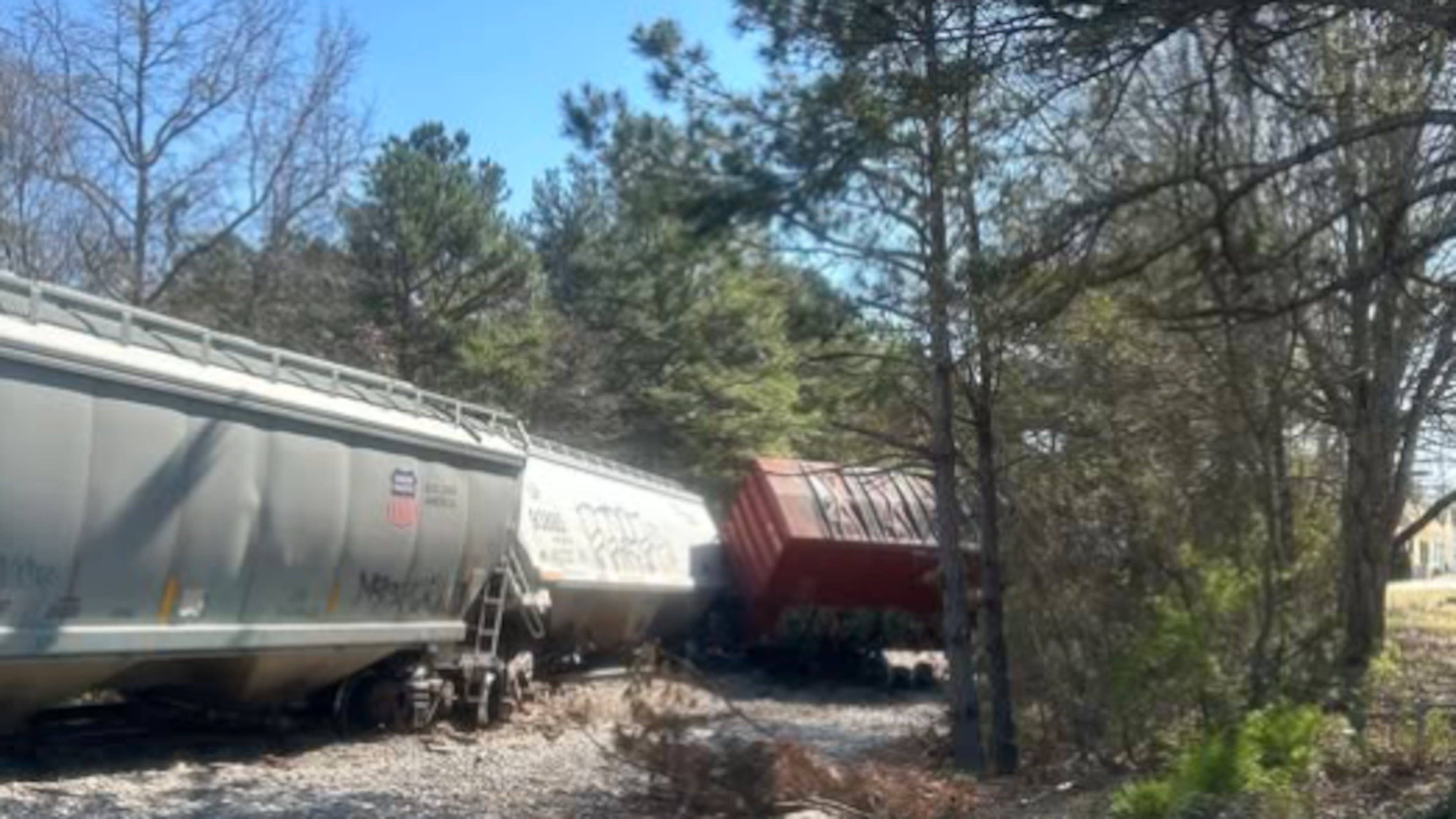 Officials are investigating after a CSX train derailed Tuesday in Fayette County.