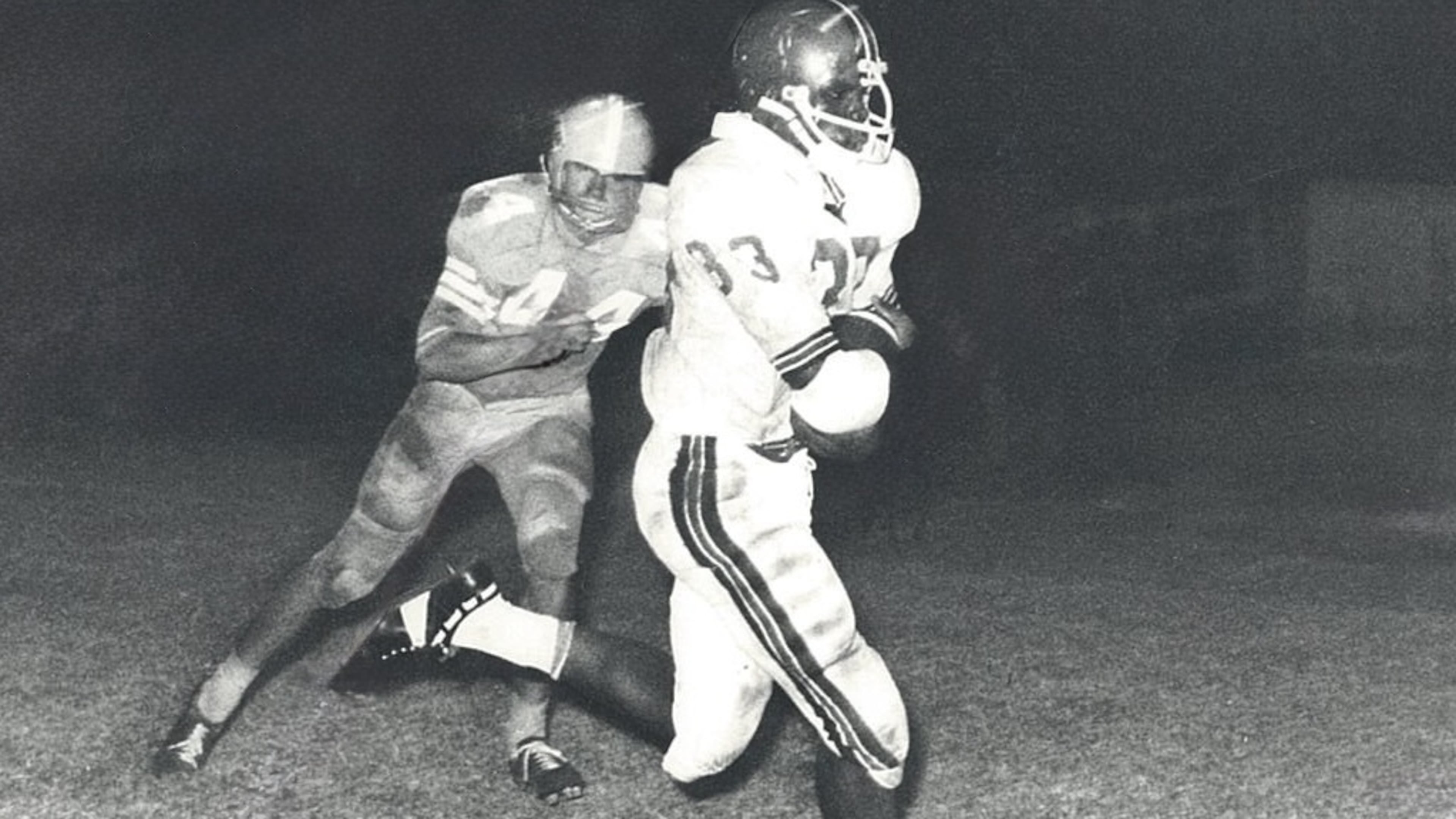 Doyle Orange, a 2026 inductee into the Georgia High School Football Hall of Fame, rushed for 2,289 yards in 10 games as a Waycross senior in 1969. He would win the 100-yard and 220-yard dashes in the Class 2A track and field meet, leading Waycross to the state championship later his senior year. (Courtesy of Doyle Orange)