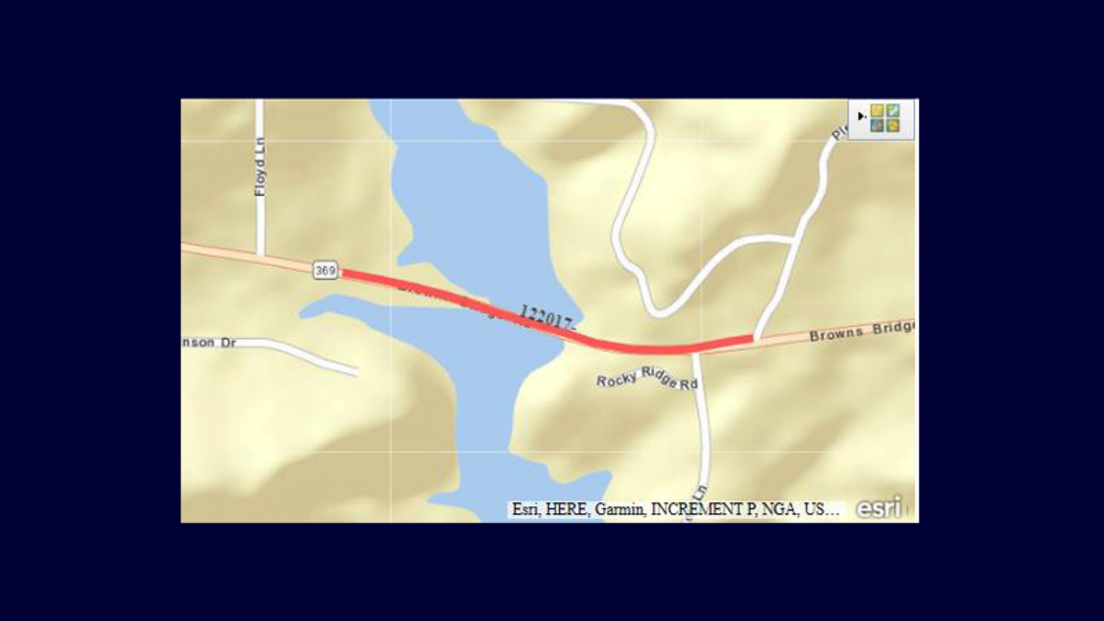 Traffic has shifted as part of a bridge replacement project on Browns Bridge Road (Ga. 369) at Two Mile Creek in eastern Forsyth County. GEORGIA DEPARTMENT OF TRANSPORTATION