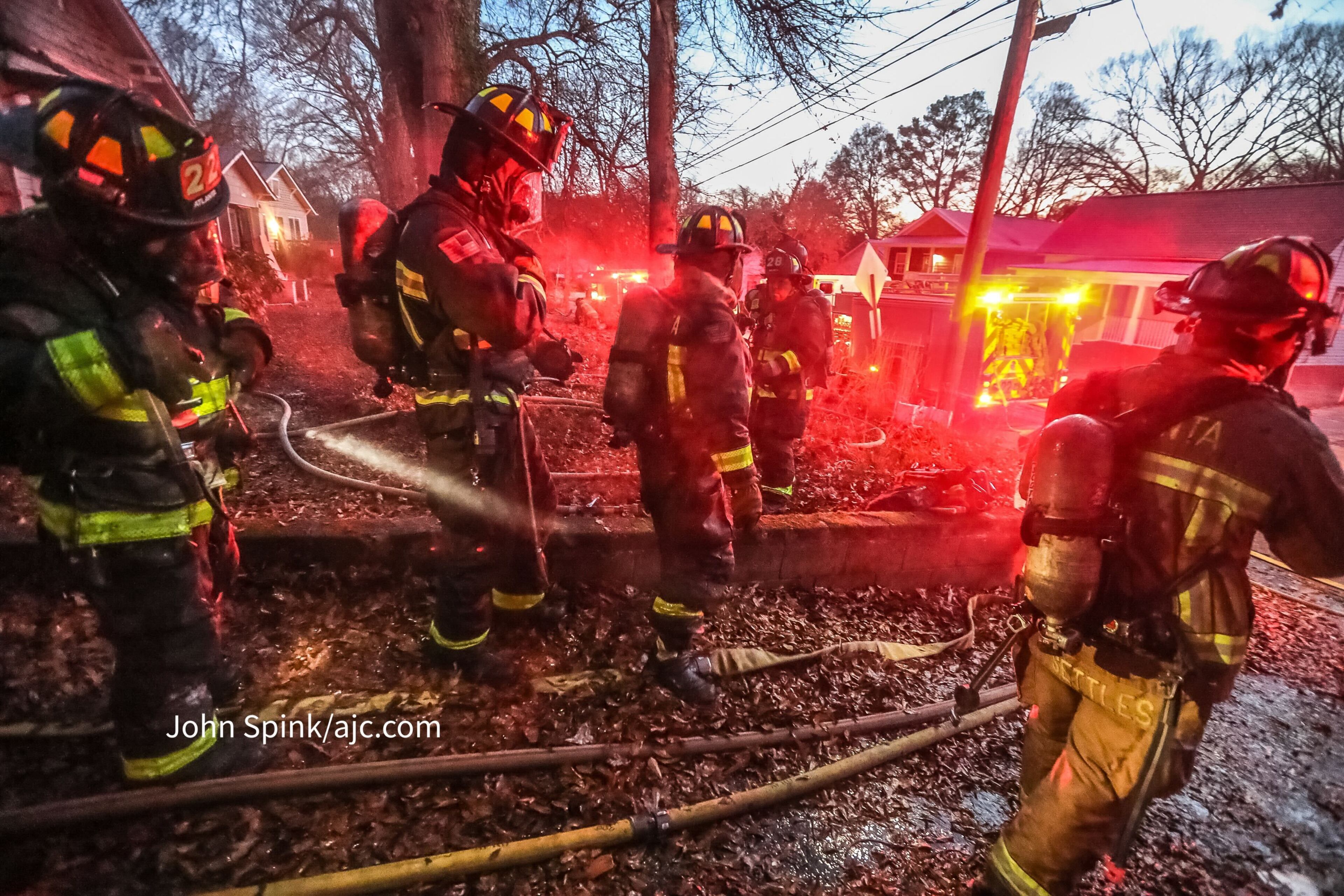 Fire officials in metro Atlanta and statewide urge residents to be safe while using candles, heaters and fireplaces and while cooking during the holidays. TEXT: DAVID AARO / AJC; PHOTO: JOHN SPINK / AJC
