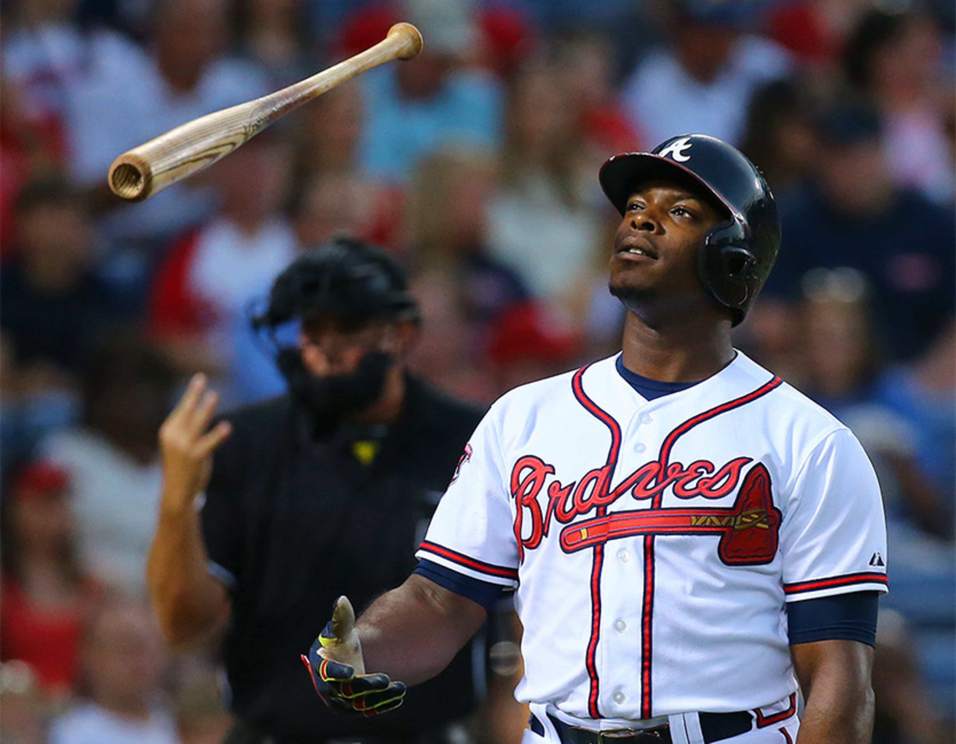 Justin Upton was among the NL strikeout leaders in 2013 (161) and 2014 (171).