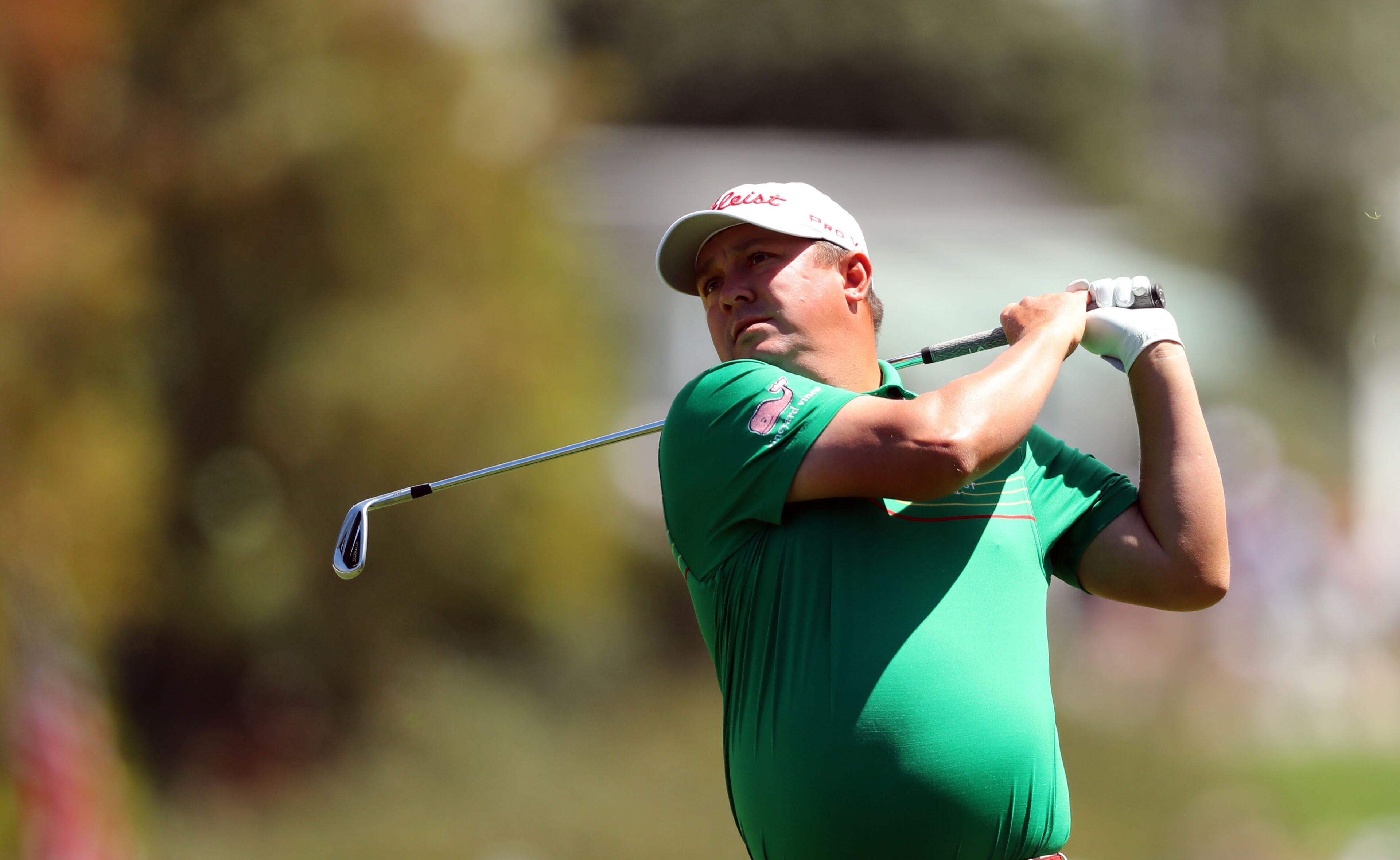 April 8, 2017 AUGUSTA Jason Dufner hits his shot on the 1st fairway. Play begins in the third round of the 81st Masters tournament at the Augusta National Golf Club, Saturday, April 8, 2017. CURTIS COMPTON/ AJC